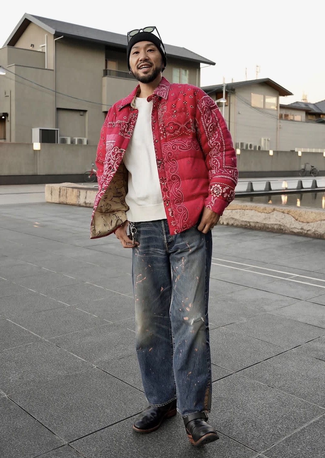 Visvim Visvim ict kerchief down jkt Bandana Size US L / EU 52-54 / 3 - 3 Thumbnail