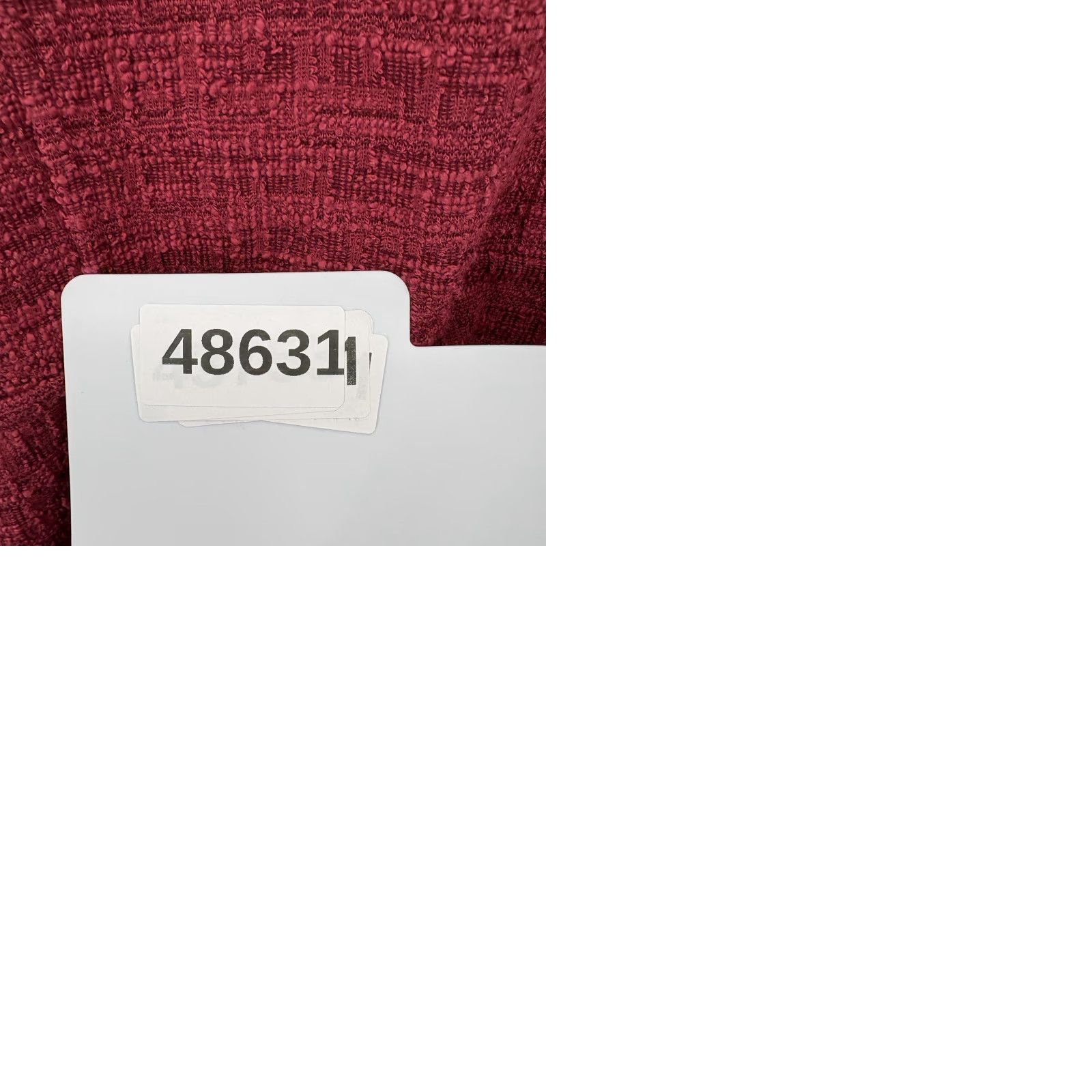 Vintage Skies Are Blue Cardigan Sweater Womens Red 2X Open Front Knit 3/4 Sleeve Plus Size XXL / US 16-18 / IT 52-54 - 9 Thumbnail