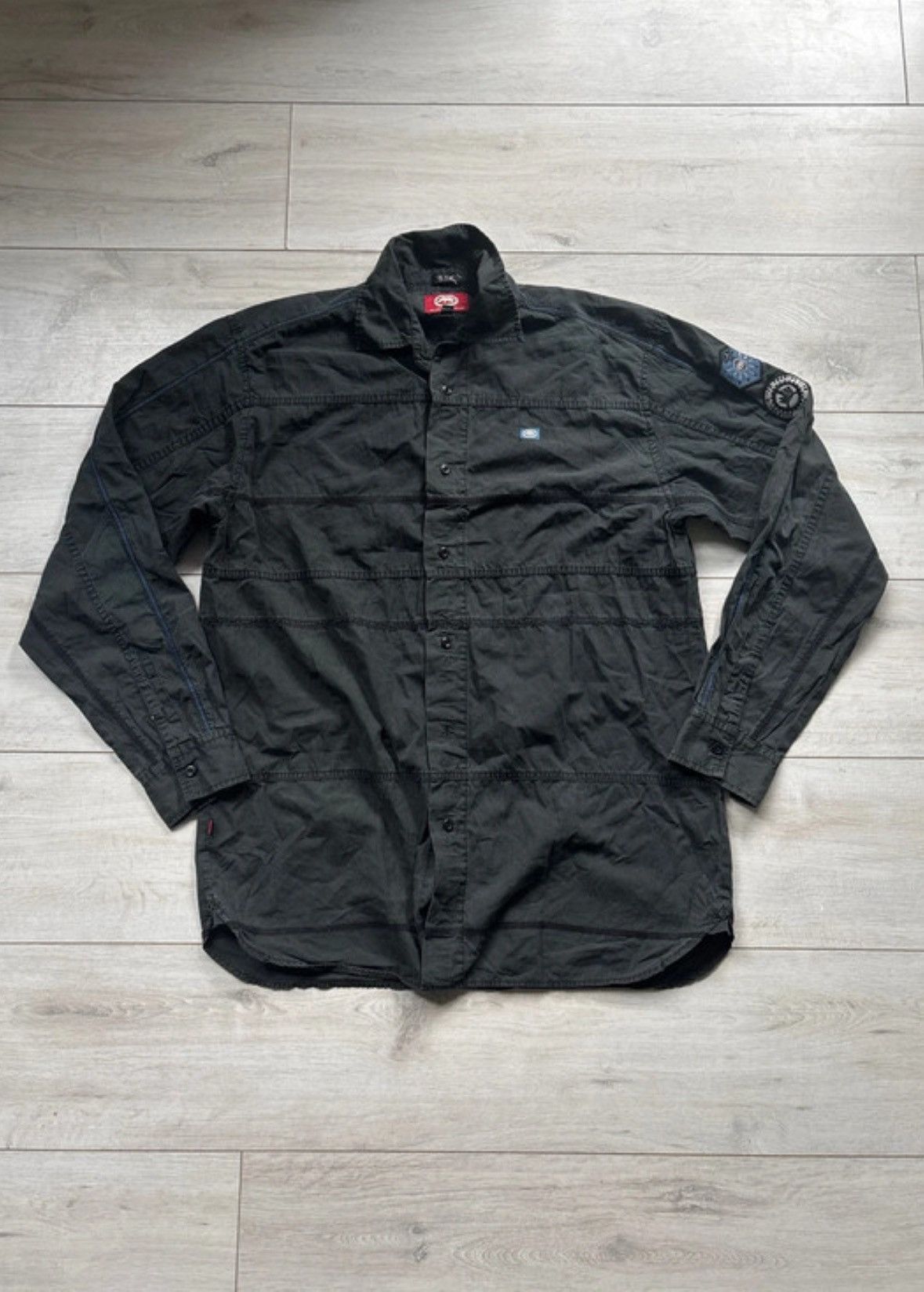 Ecko Unltd. Ecko untld The Knute Long Sleeve Streetwear Shirt Size US XL / EU 56 / 4 - 1 Thumbnail