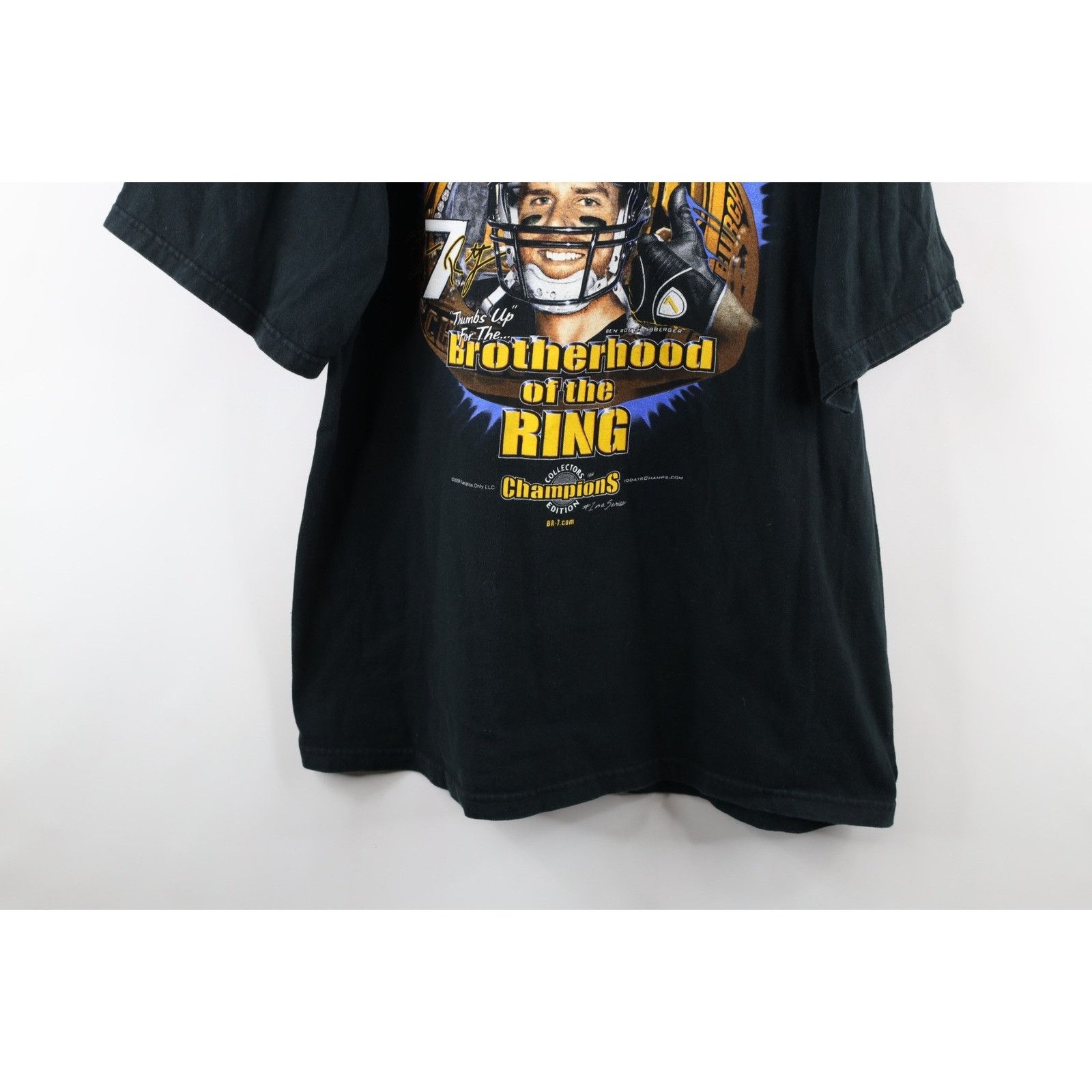 Vintage Vintage Y2K Ben Roethlisberger Pittsburgh Steelers T-Shirt Size US XL / EU 56 / 4 - 3 Thumbnail