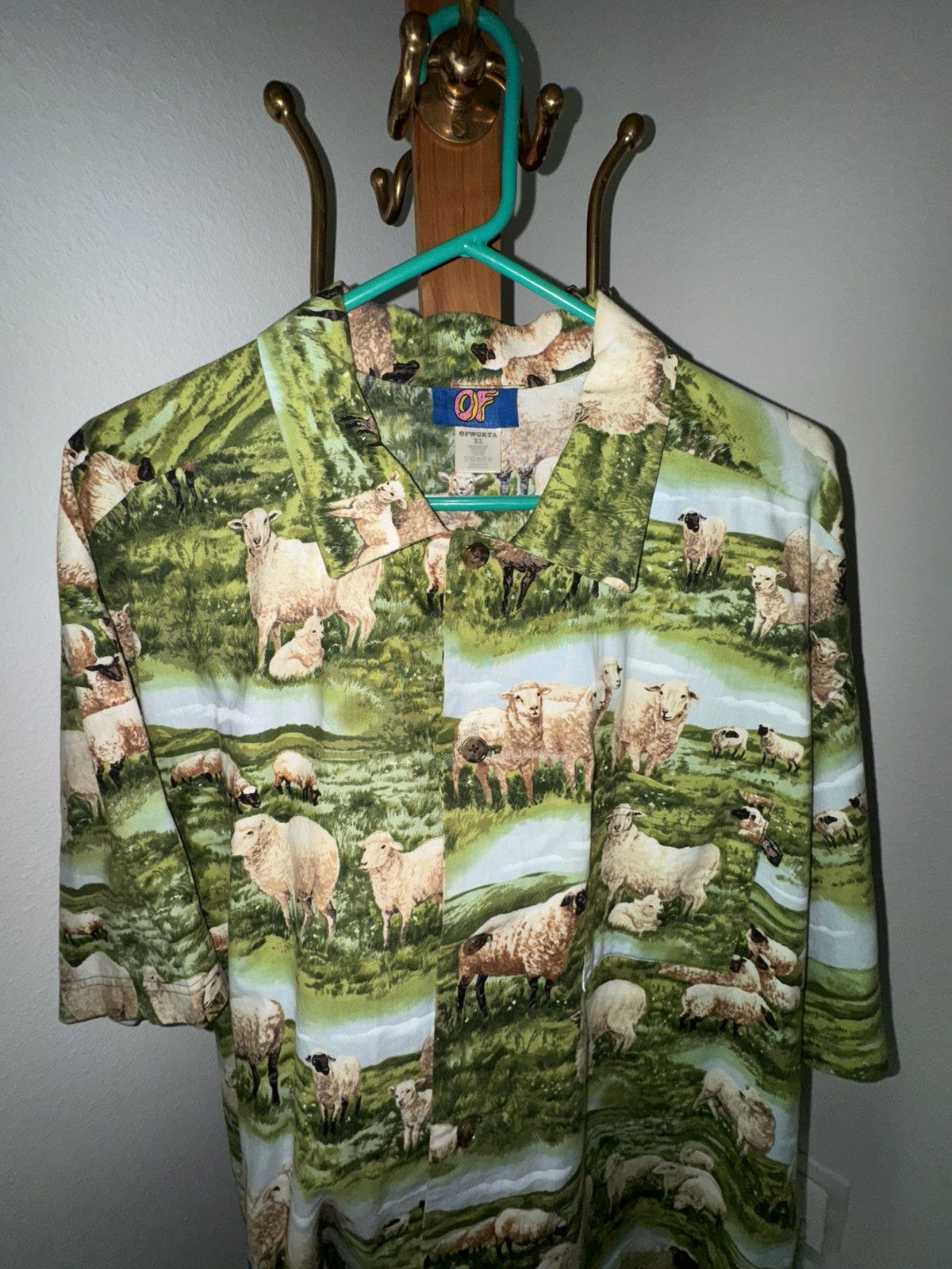 Golf Wang × Odd Future × Tyler The Creator Odd Future Sheeps button up XL Size US XL / EU 56 / 4 - 1 Thumbnail