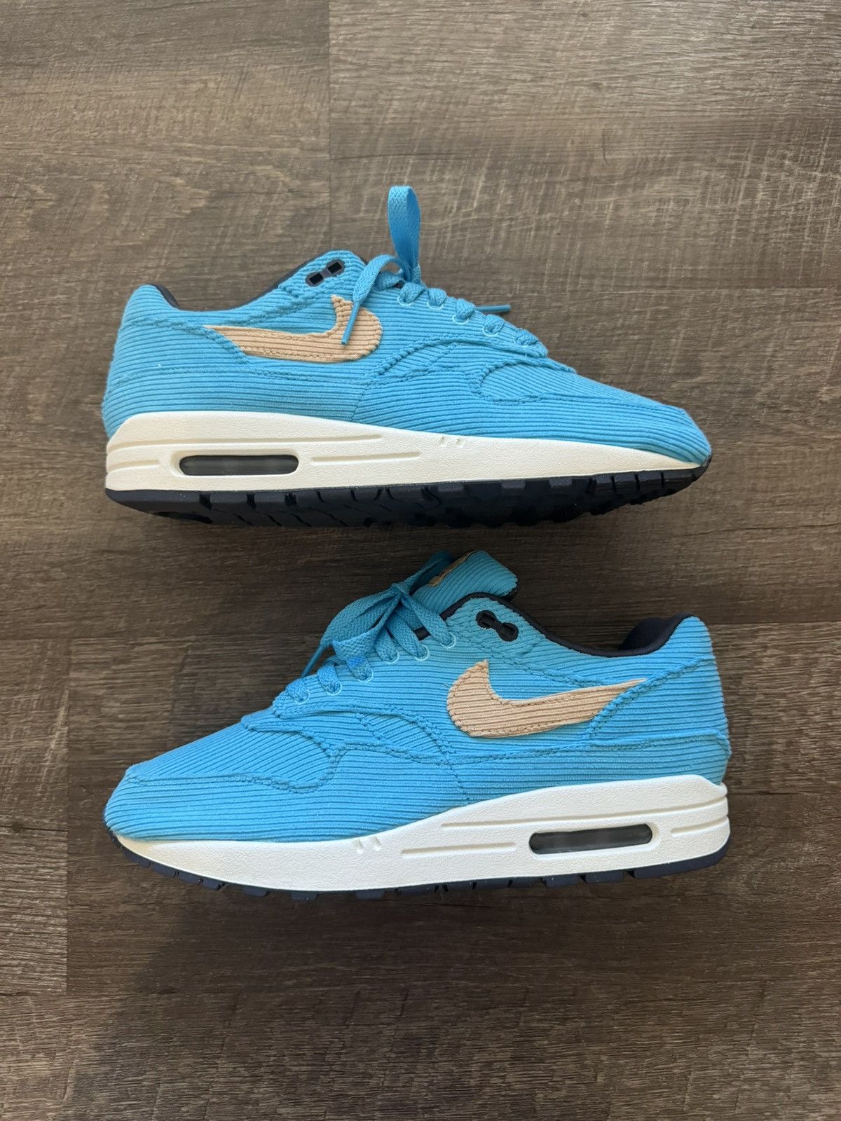 Nike Nike Air Max 1 “Blue Corduroy” Sz 8 Men’s (9.5 Women’s) Size US 8 / EU 41 - 2 Thumbnail