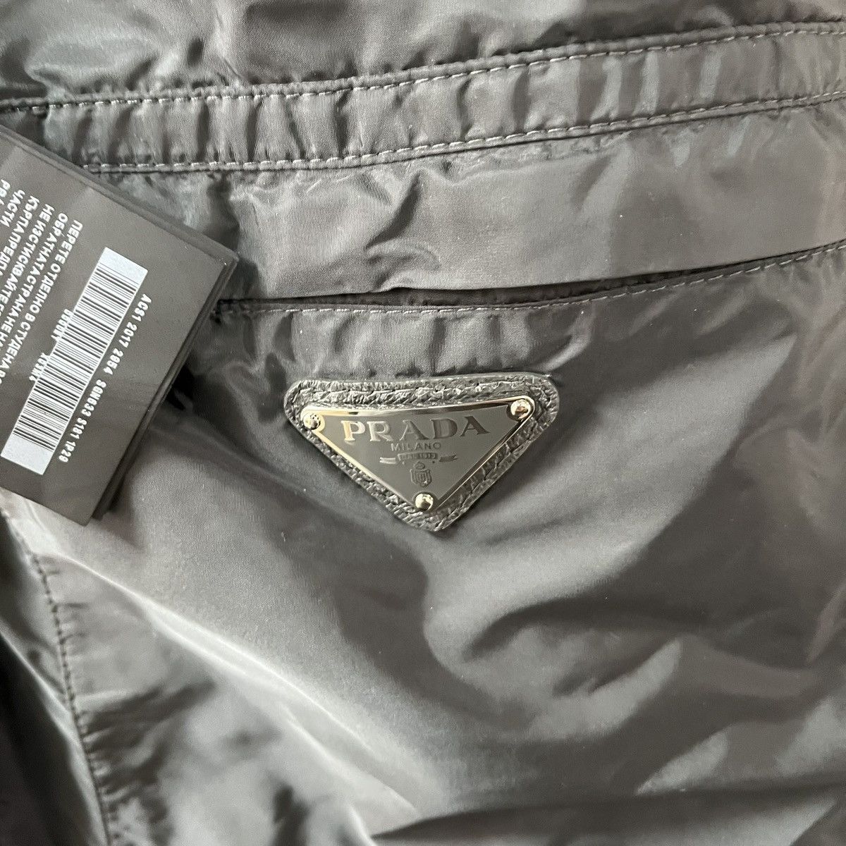 Prada Prada Piuma Rain Coat Nylon Jacket Size US S / EU 44-46 / 1 - 17 Thumbnail