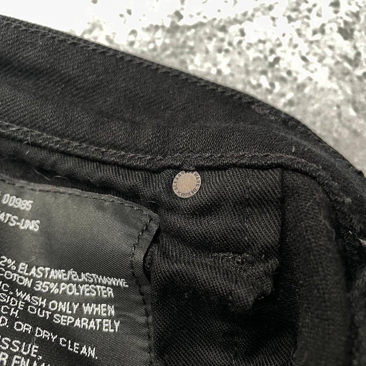 Alexander Wang Alexander Wang x Denim Slim Fit Jeans Women’s Black Size 28 Size 28" / US 6 / IT 42 - 16 Thumbnail