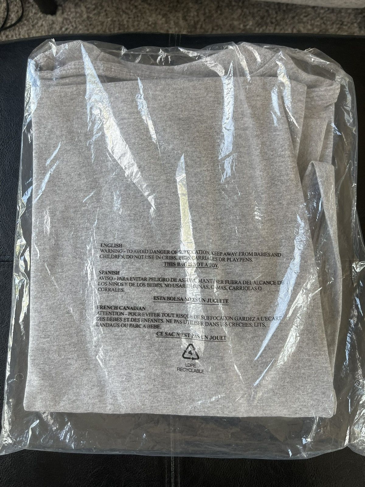 Fuck The Population × G59 Records FTP SLAP LOGO T SHIRT GREY Size US XL / EU 56 / 4 - 6 Thumbnail