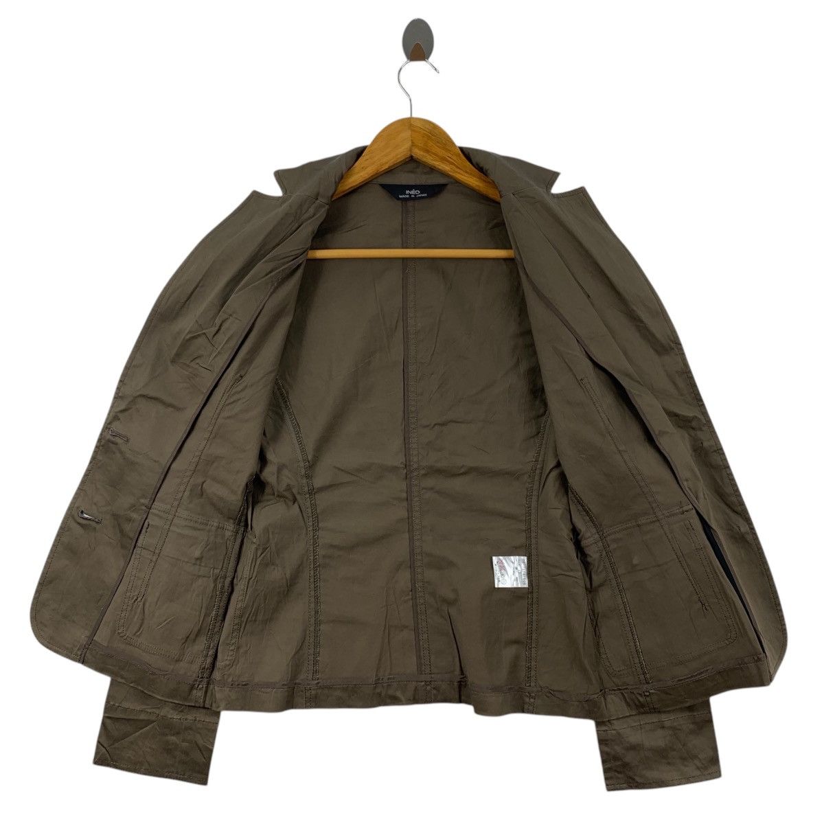Japanese Brand × Yohji Yamamoto INED by YOHJI YAMAMOTO Japanese Brand Blazer Coat Jacket Size S / US 4 / IT 40 - 3 Thumbnail