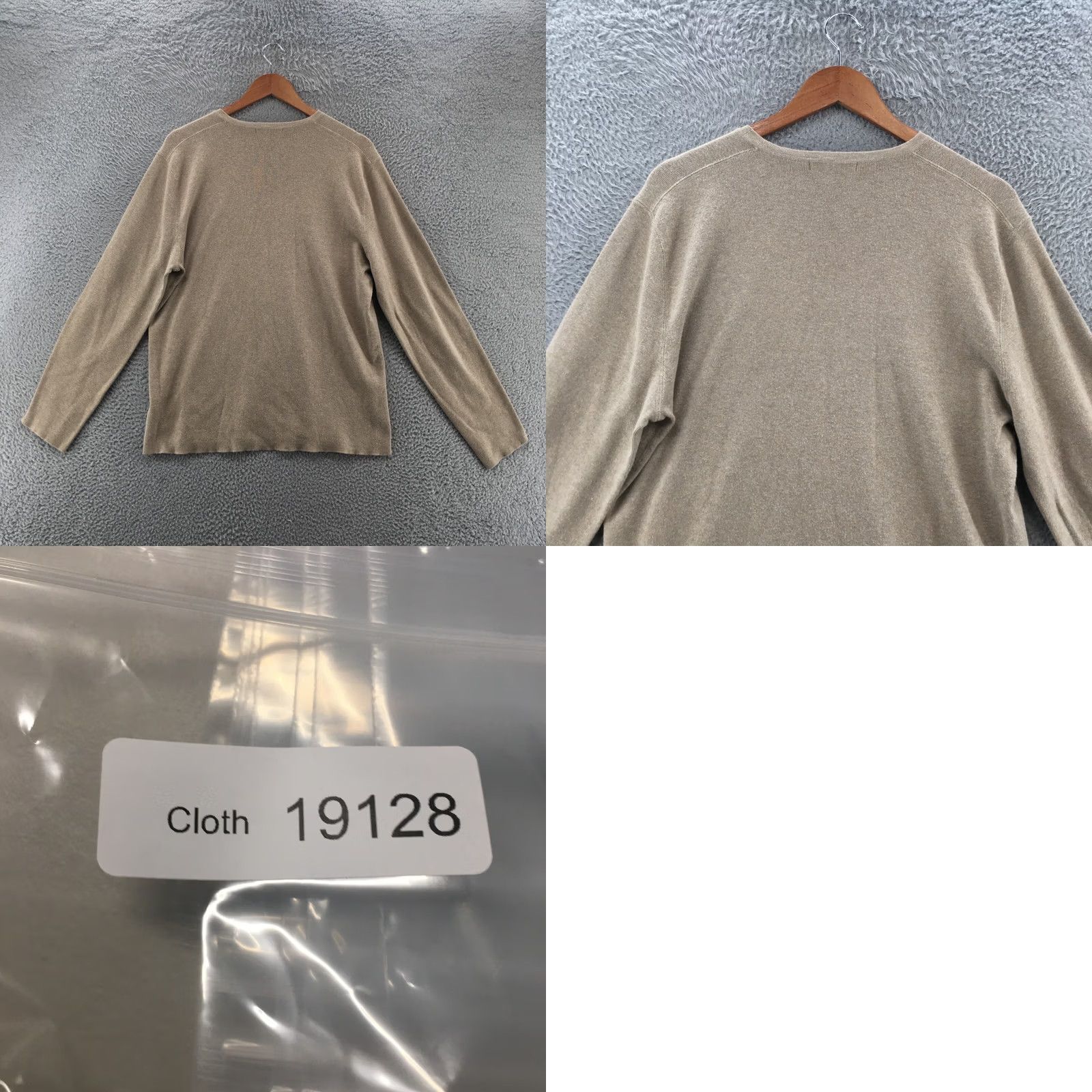 Banana Republic Banana Republic Sweater Womens XL Beige Long Sleeve Pullover Crewneck Knit Size XL / US 12-14 / IT 48-50 - 8 Thumbnail