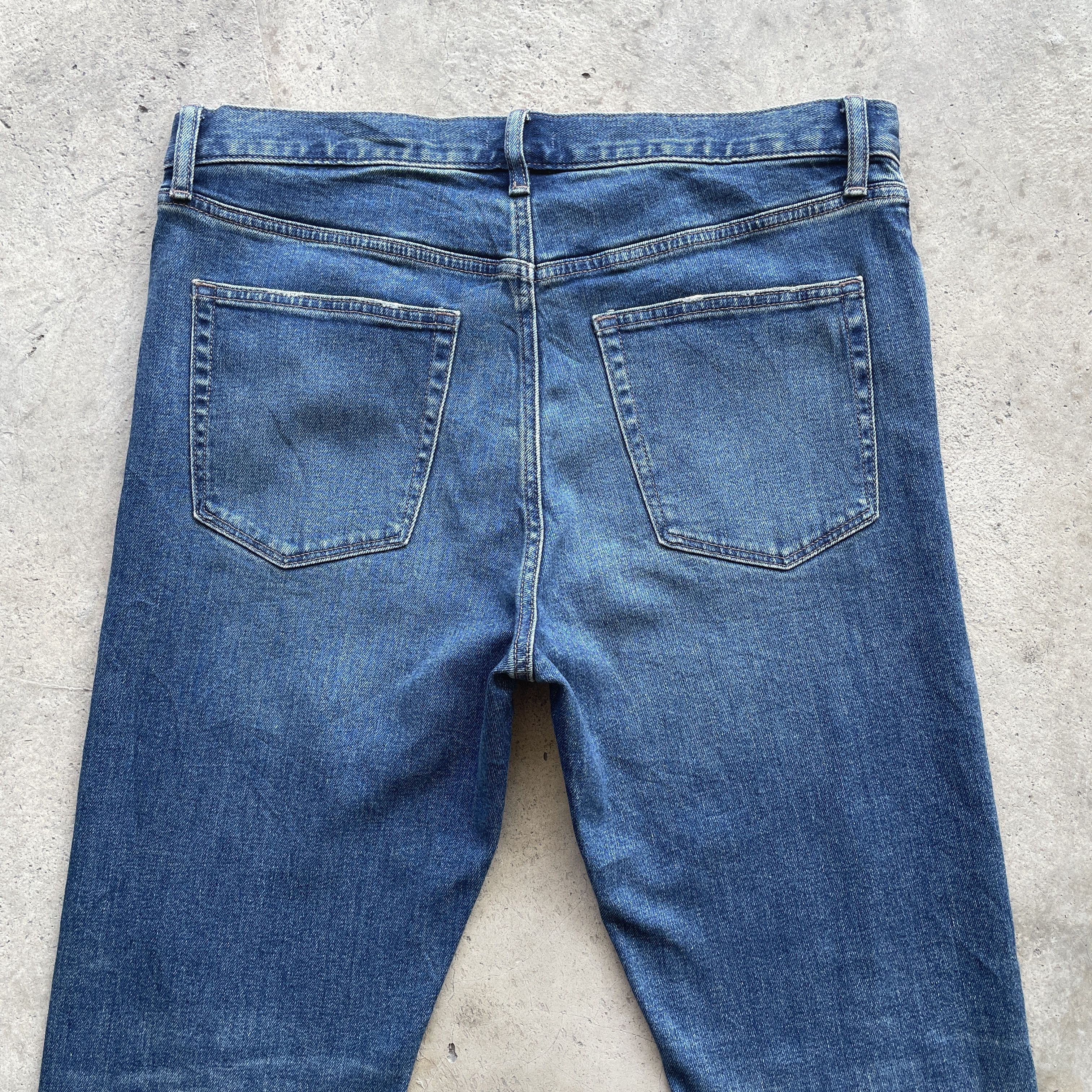 Japanese Brand Vintage Distressed Japanese Faded Jeans Denim Pants W34 Size US 34 / EU 50 - 9 Thumbnail