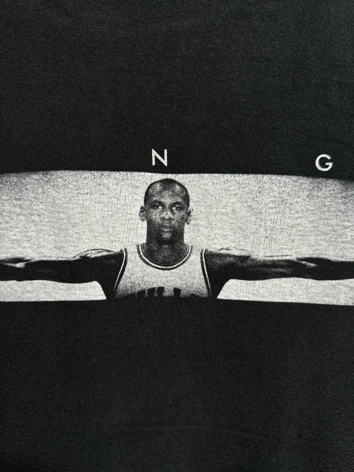 Nike × Vintage Vintage Nike Wings Nba Sun Faded Tee Size US XL / EU 56 / 4 - 2 Thumbnail