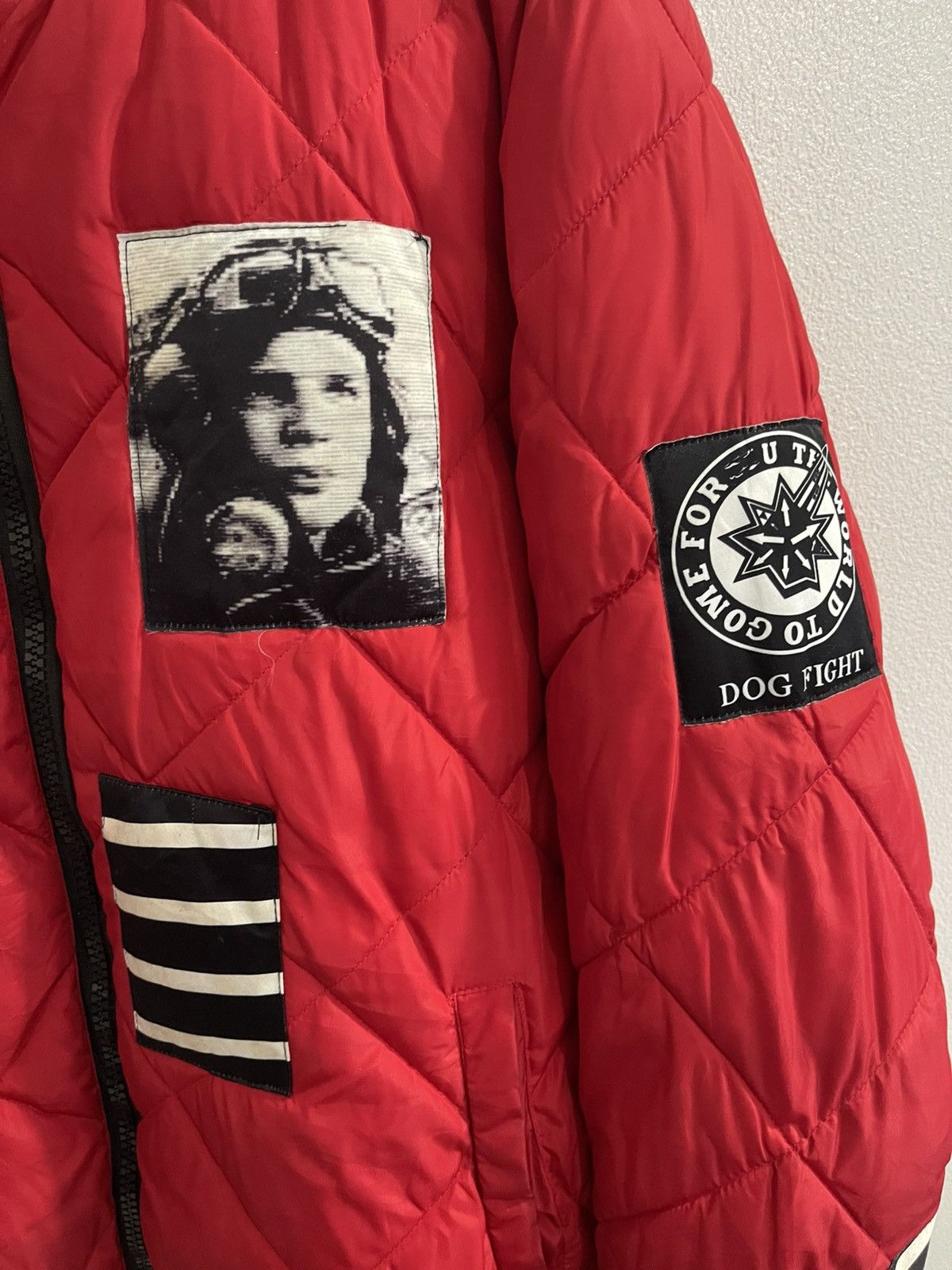 Playboy Playboy Quilted Design With Patches Bomber Jacket Size US XL / EU 56 / 4 - 6 Thumbnail