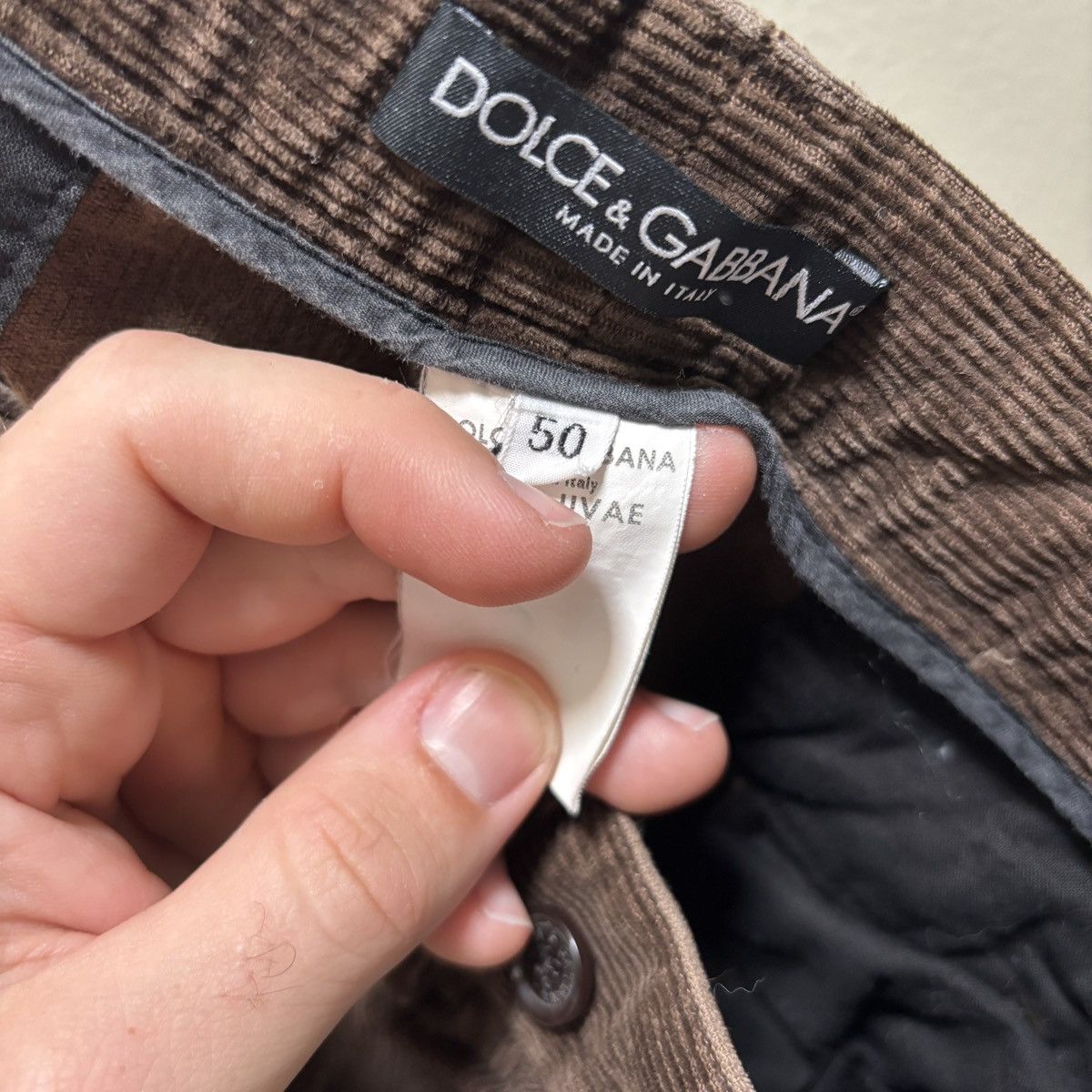 Dolce & Gabbana Dolce & Gabbana Corduroy Pants Size US 34 / EU 50 - 7 Thumbnail