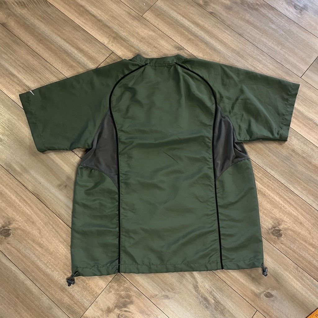 Nike Nike Grey/Green Athletic Pullover Windbreaker Men Medium Size US M / EU 48-50 / 2 - 5 Thumbnail