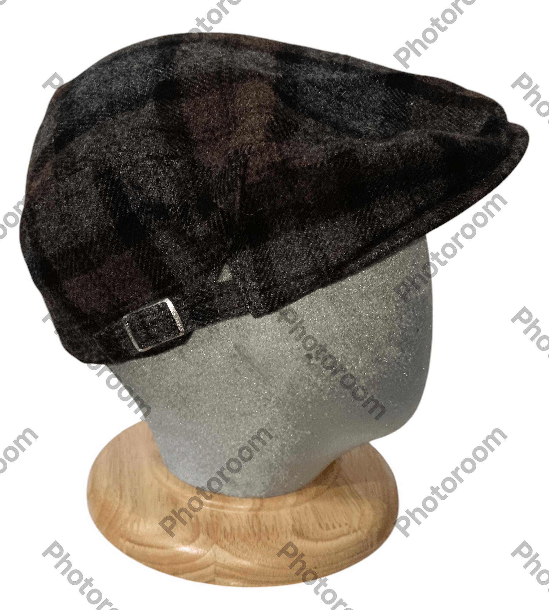 Burberry BURBERRY TARTAN WOOL BERET HAT FOC BURBERRY HANDKERCHIEF Size ONE SIZE - 3 Thumbnail