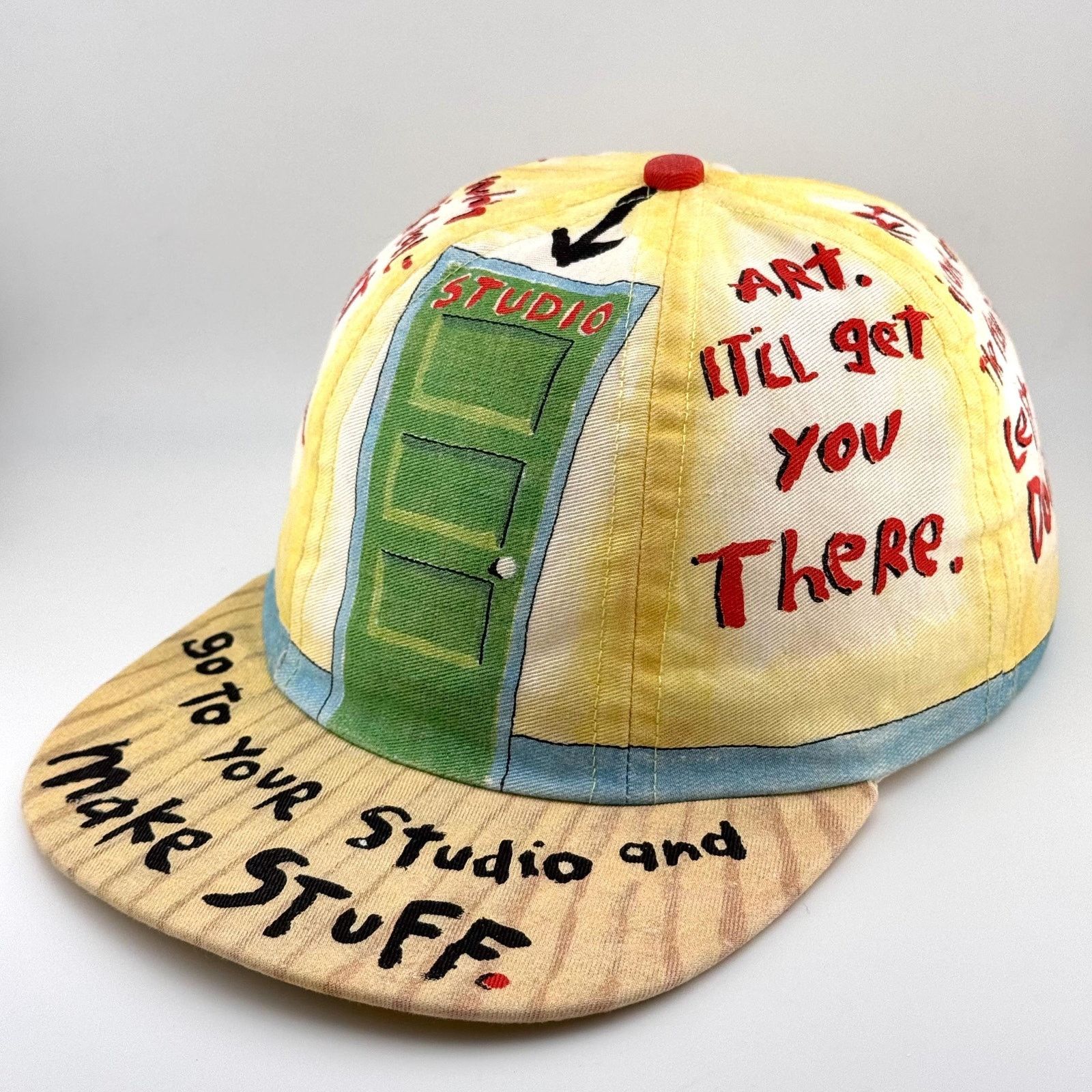 Vintage VTGG 90s Fred Babb Cap Go To Your Studio Hat Made in USA Size ONE SIZE - 1 Thumbnail