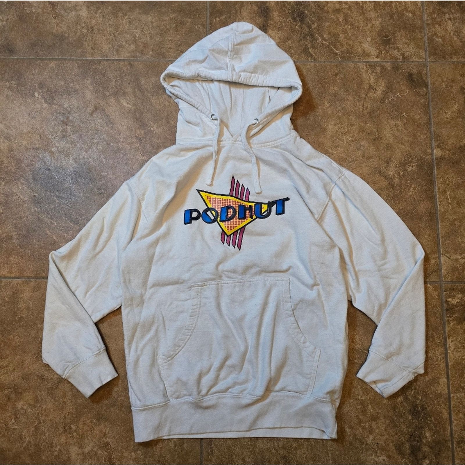 Other White | ITC | Podhut Hoodie Long Sleeve Size US M / EU 48-50 / 2 - 1 Thumbnail