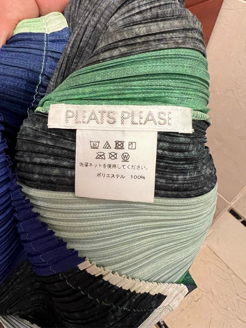 issey miyake size:4 Multicolored long-sleeved top