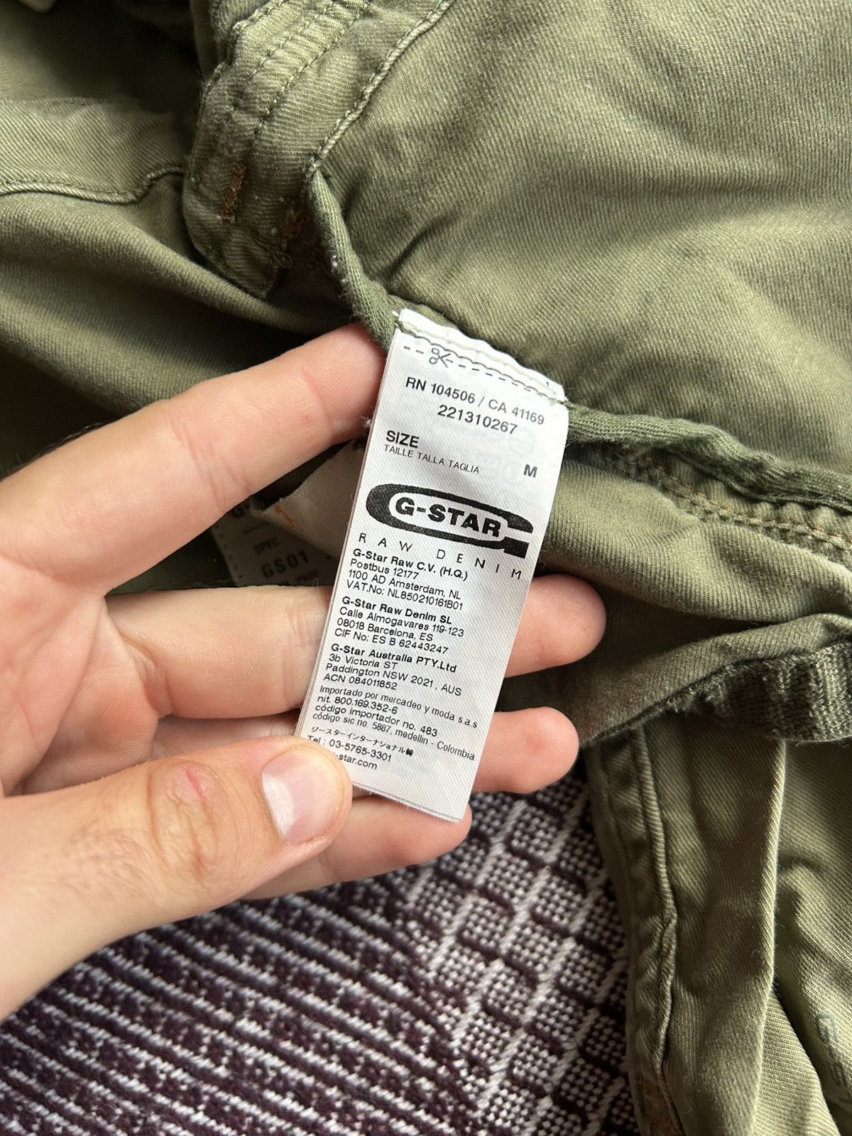 G-Star G-star Raw Cargo Line Women Denim Jacket Military Style Sz M Size M / US 6-8 / IT 42-44 - 11 Thumbnail