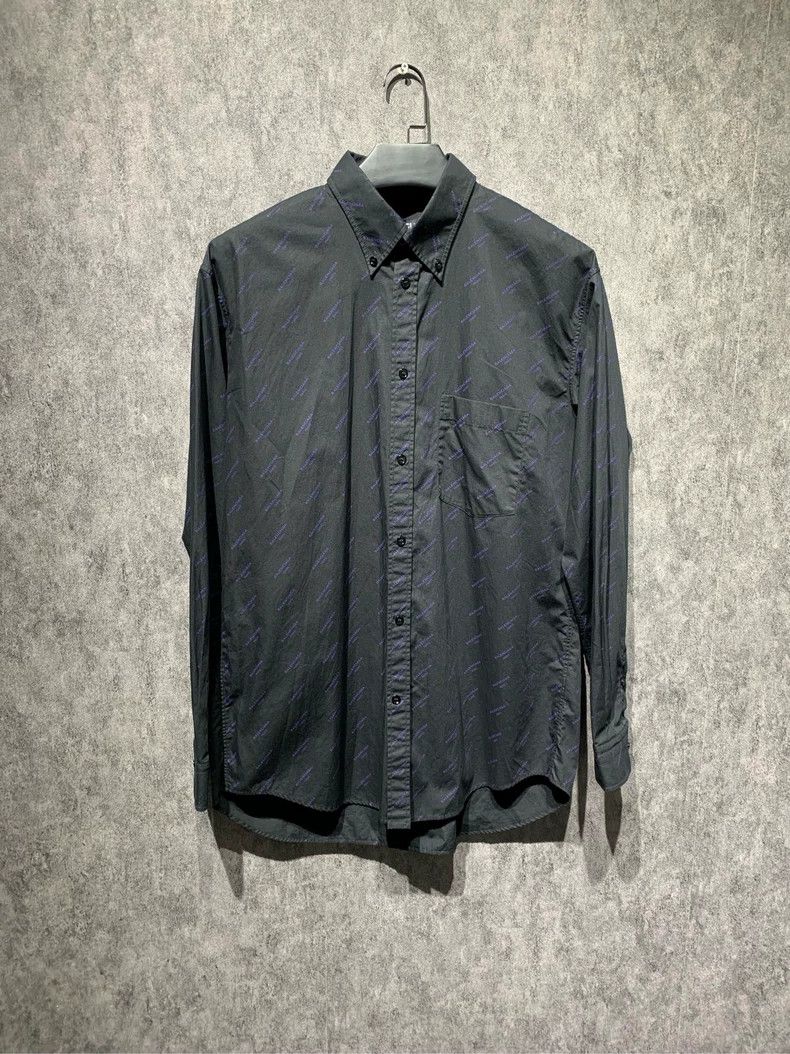 Balenciaga size 39 Bullet screen full of shirt 2503-Nextar