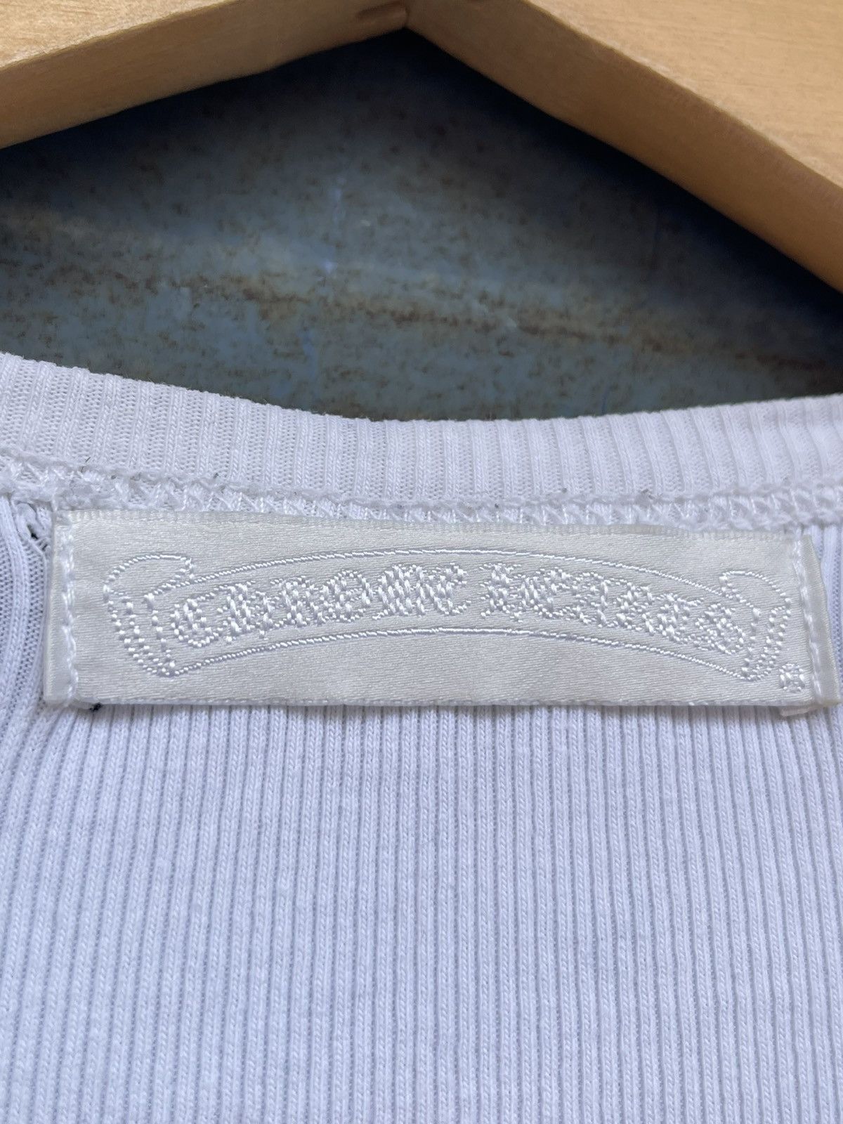 Chrome Hearts Chrome Hearts Scroll Thermal Rare Exclusive T Shirt Size US M / EU 48-50 / 2 - 7 Thumbnail