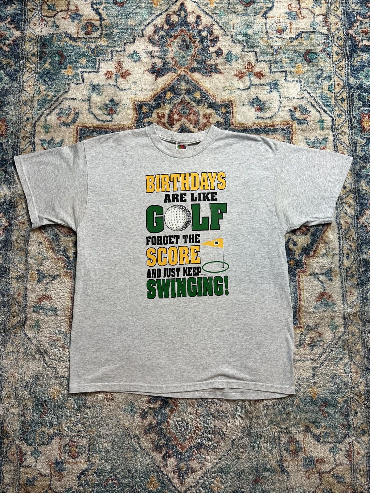 Vintage Vintage Birthdays Are Like Golf T-shirt Size XL Size US XL / EU 56 / 4 - 1 Thumbnail