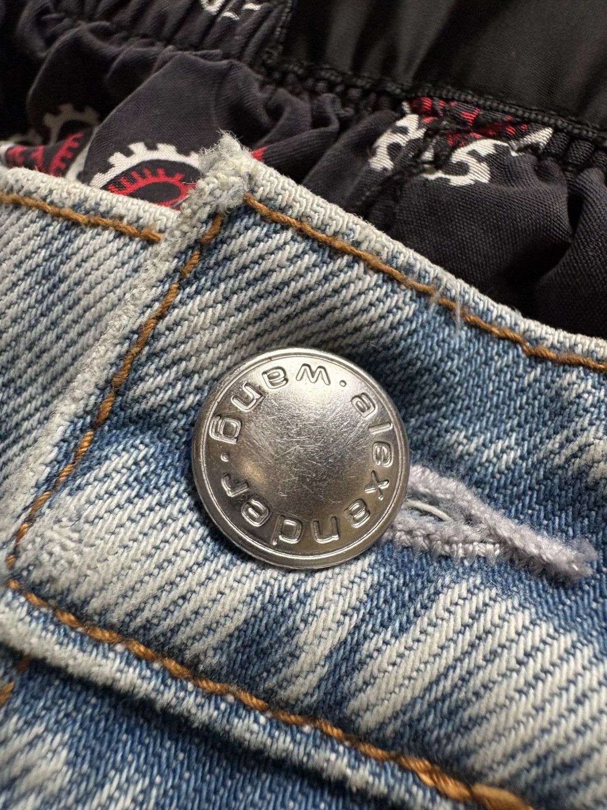 Alexander Wang Alexander Wang Y2K Distressed Layered Boxer Jeans Size 25 Size 25" / US 0 / IT 36 - 9 Thumbnail