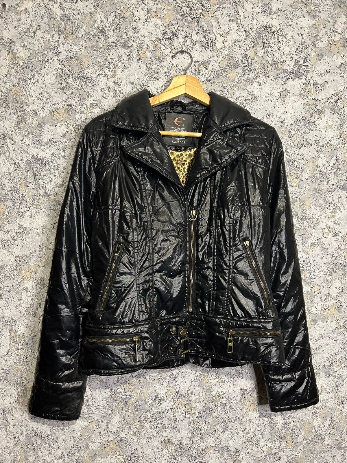Just Cavalli × Vintage Just Cavalli Light Padded Jacket Size L / US 10 / IT 46 - 1 Thumbnail