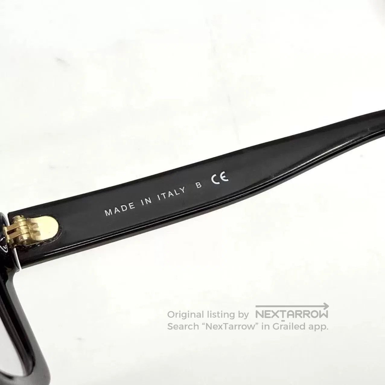 Chanel Chanel Black Gold Letter Plain Glasses. Size ONE SIZE - 6 Thumbnail
