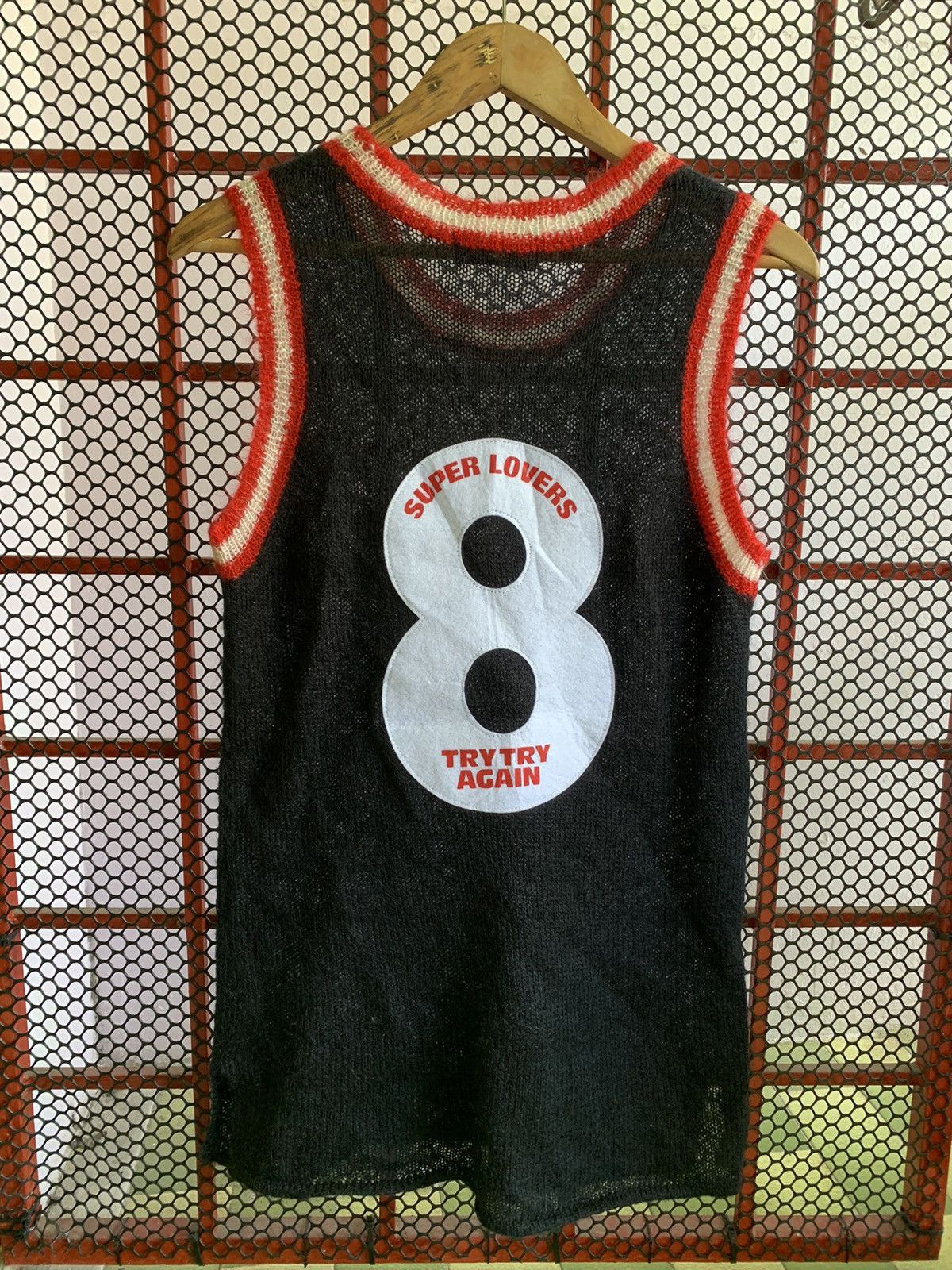 Hysteric Glamour × Japanese Brand Vintage Japanese Super Lover Tank Top Shirt Size M / US 6-8 / IT 42-44 - 2 Thumbnail