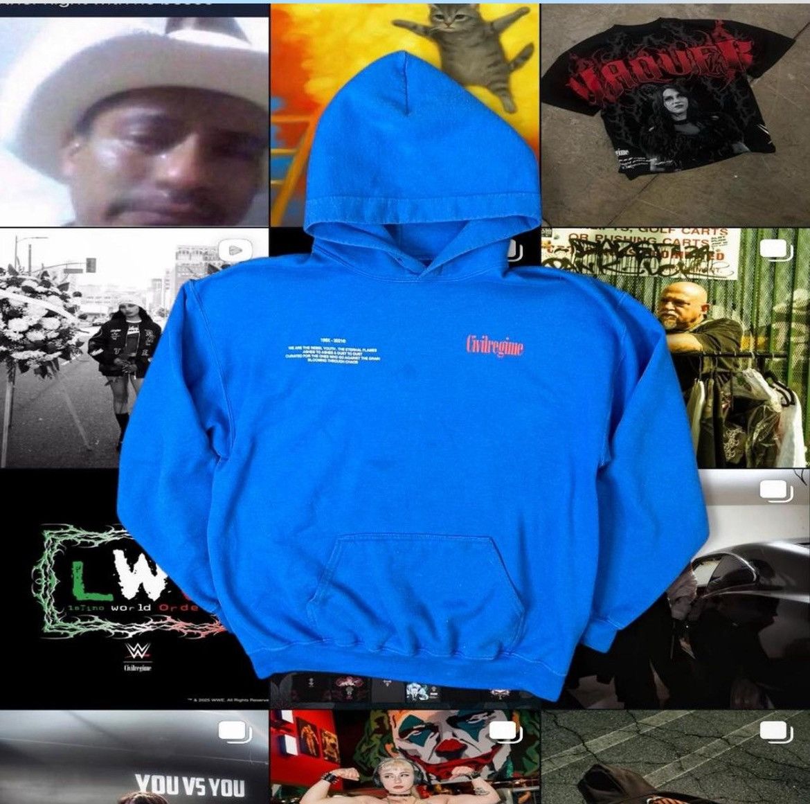 Civil Regime Civil Regime hoodie Size US L / EU 52-54 / 3 - 10 Thumbnail