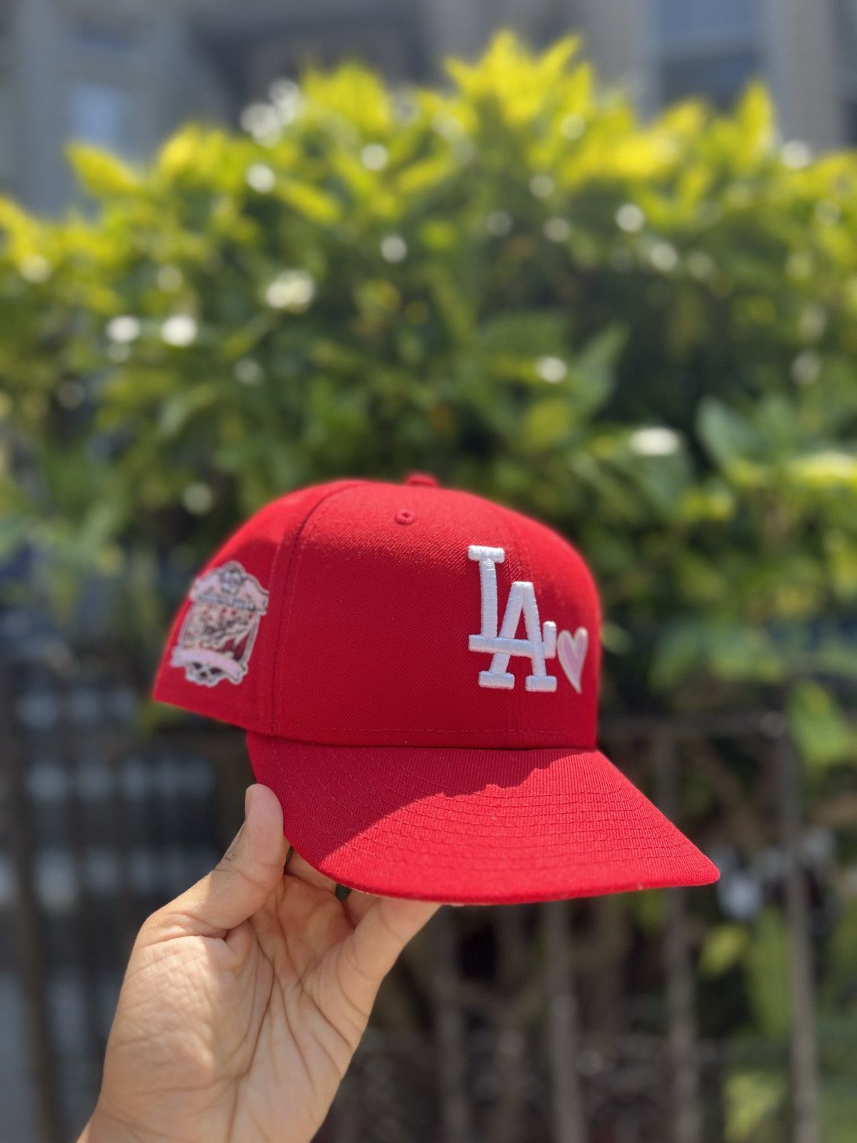Hatclub Valentines Day Collection LA Dodgers Heart 7 1/8