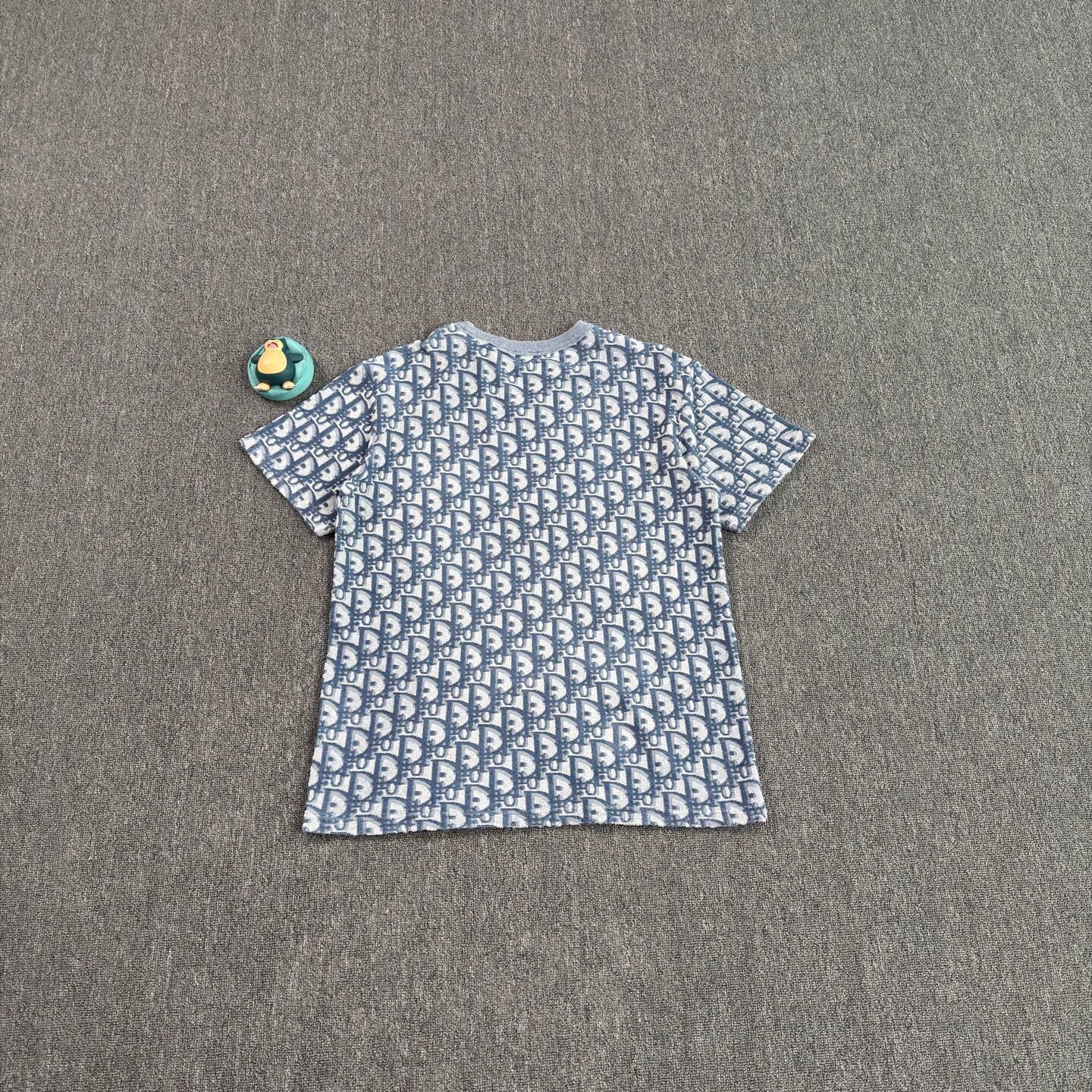 Dior Dior 25 Oblique blue short sleeve S near new Size US S / EU 44-46 / 1 - 2 Thumbnail