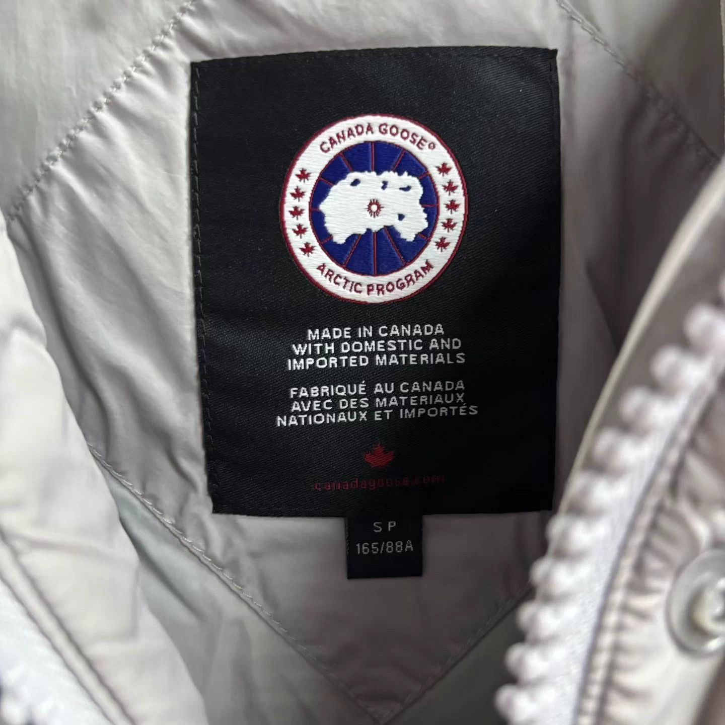 Canada Goose Canada Goose Moonlight Grey New Short Puffer Coat S Size S / US 4 / IT 40 - 3 Thumbnail