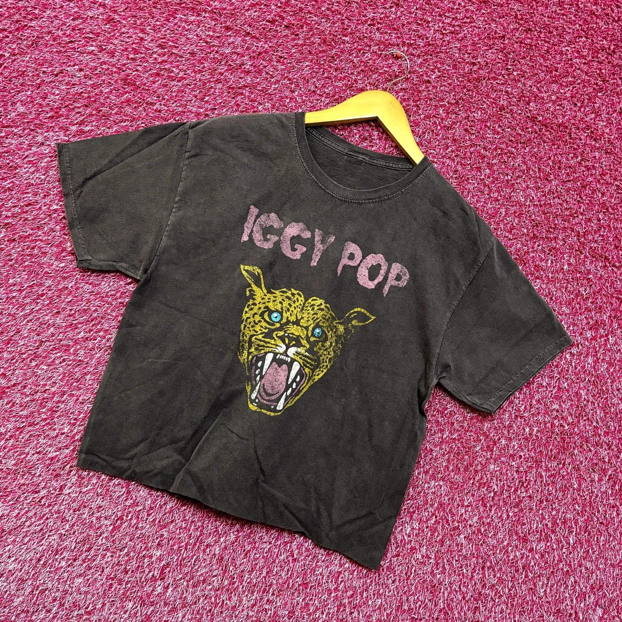 Iggy Iggy Pop Real Wild Child Punk Rock Crop Top L Size L / US 10 / IT 46 - 3 Thumbnail