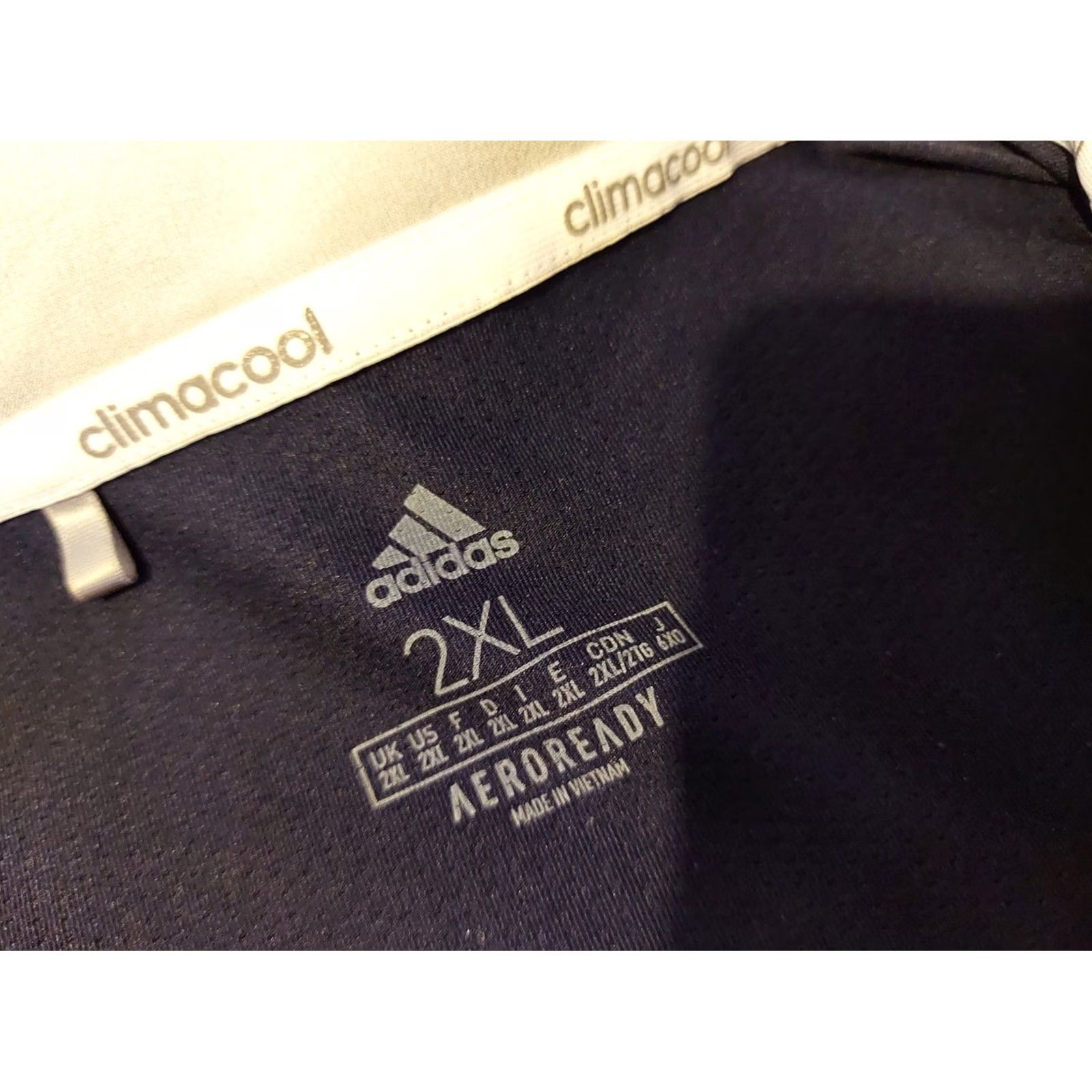 Adidas adidas Polo Shirt 2XL XXL Athletic Golf Blue Mens Size US XXL / EU 58 / 5 - 4 Thumbnail