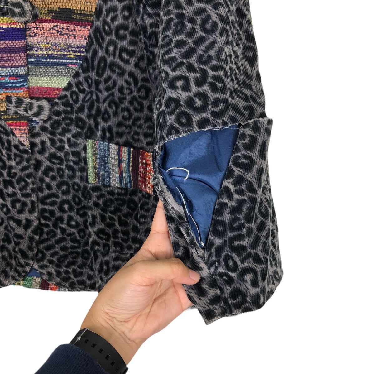 Japanese Brand 🔥Vtg Knit Jacket Hand Made Japan Inspire Kapital Size US M / EU 48-50 / 2 - 8 Thumbnail