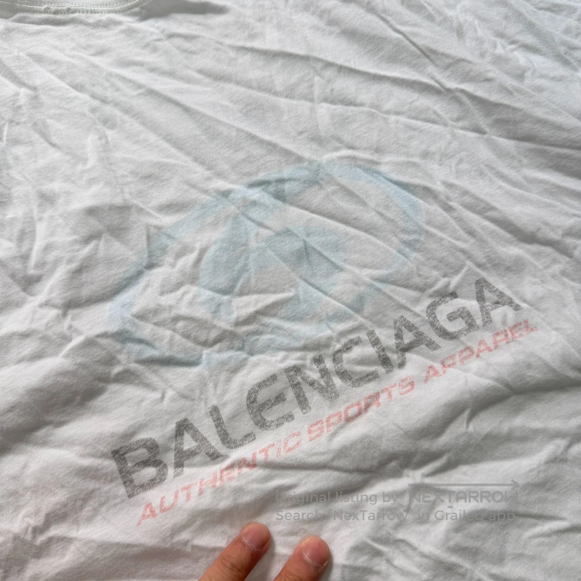 Balenciaga Balenciaga Vintage White Short Sleeve T-Shirt. Size US S / EU 44-46 / 1 - 3 Thumbnail