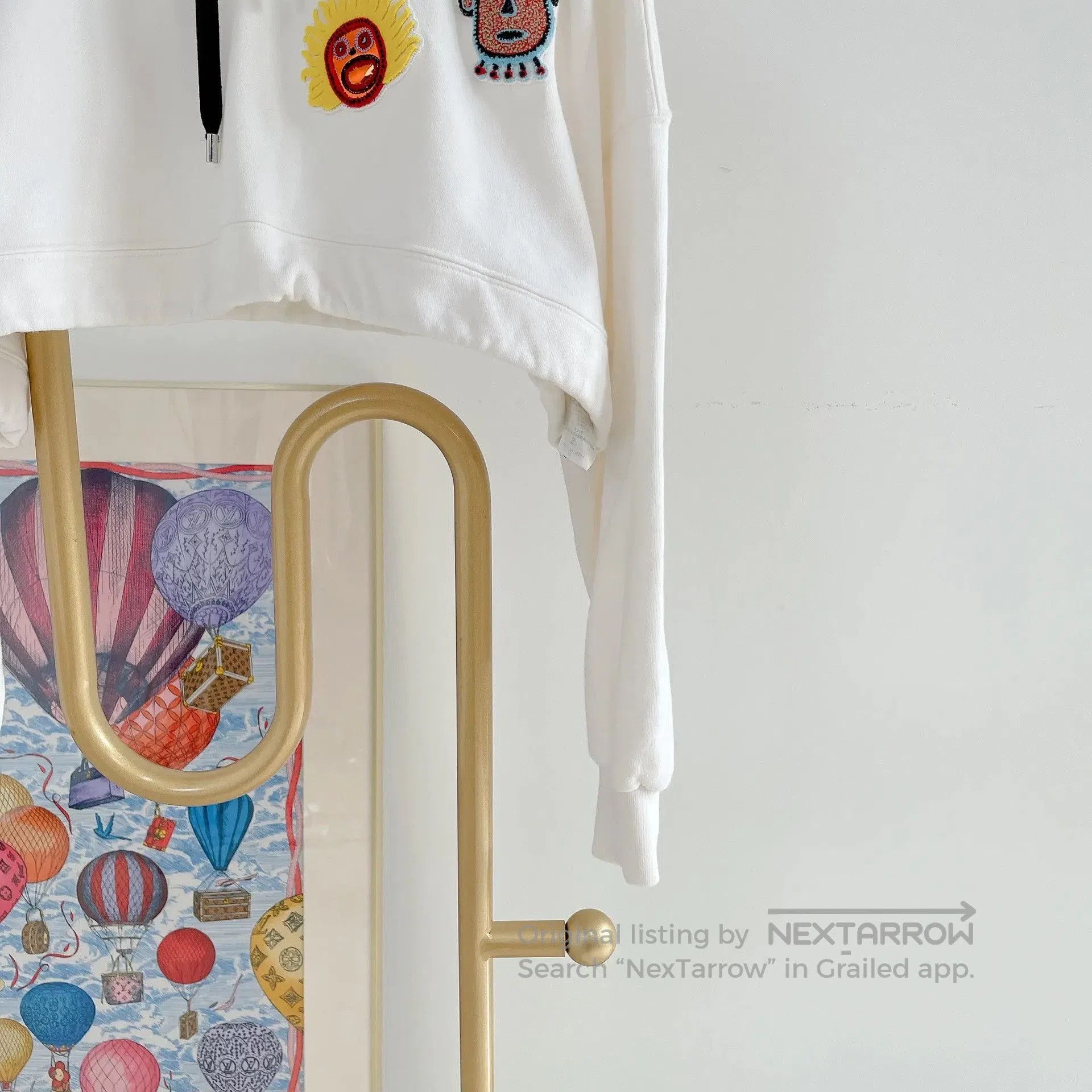 Louis Vuitton Louis Vuitton Collaboration Hoodie XS. Size XS / US 0-2 / IT 36-38 - 4 Thumbnail