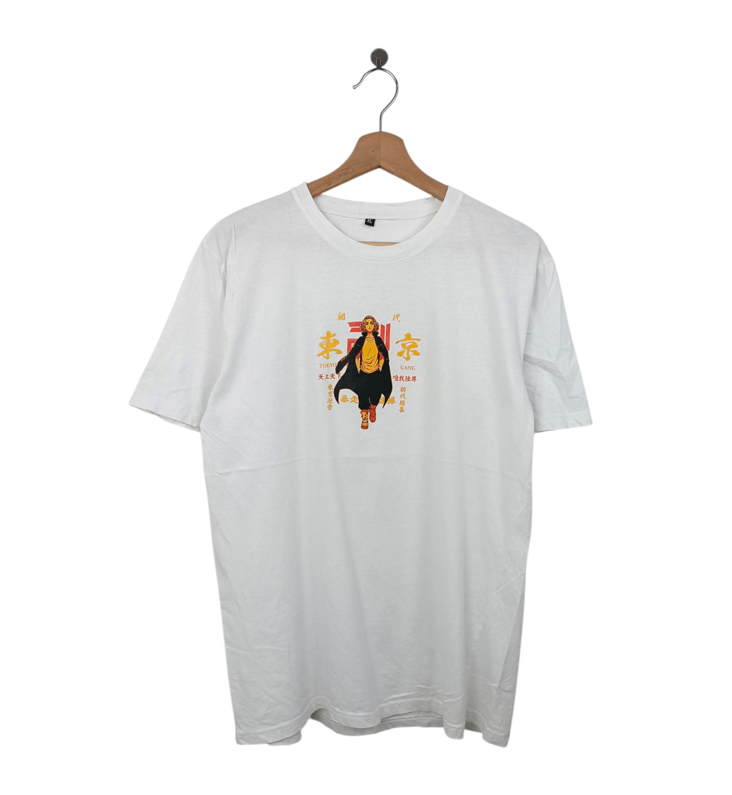 Anime VINTAGE TOKYO REVENGERS GANG MIKEY TOMAN TEE bleach naruto Size US M / EU 48-50 / 2 - 1 Thumbnail