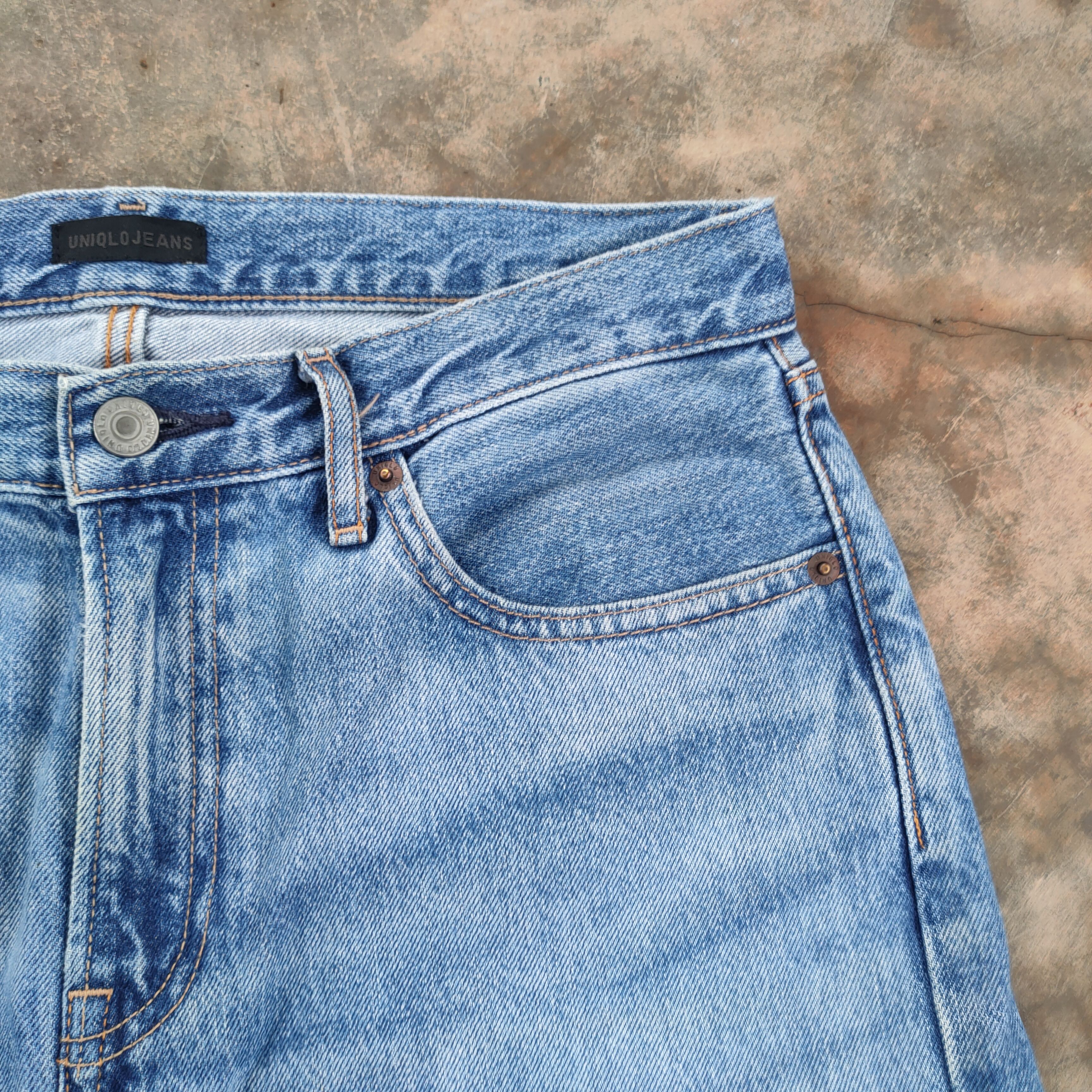 Black Label × Japanese Brand × Jean VINTAGE JAPANESE FADED RIPPED JEANS DENIM PANTS Size US 32 / EU 48 - 8 Thumbnail