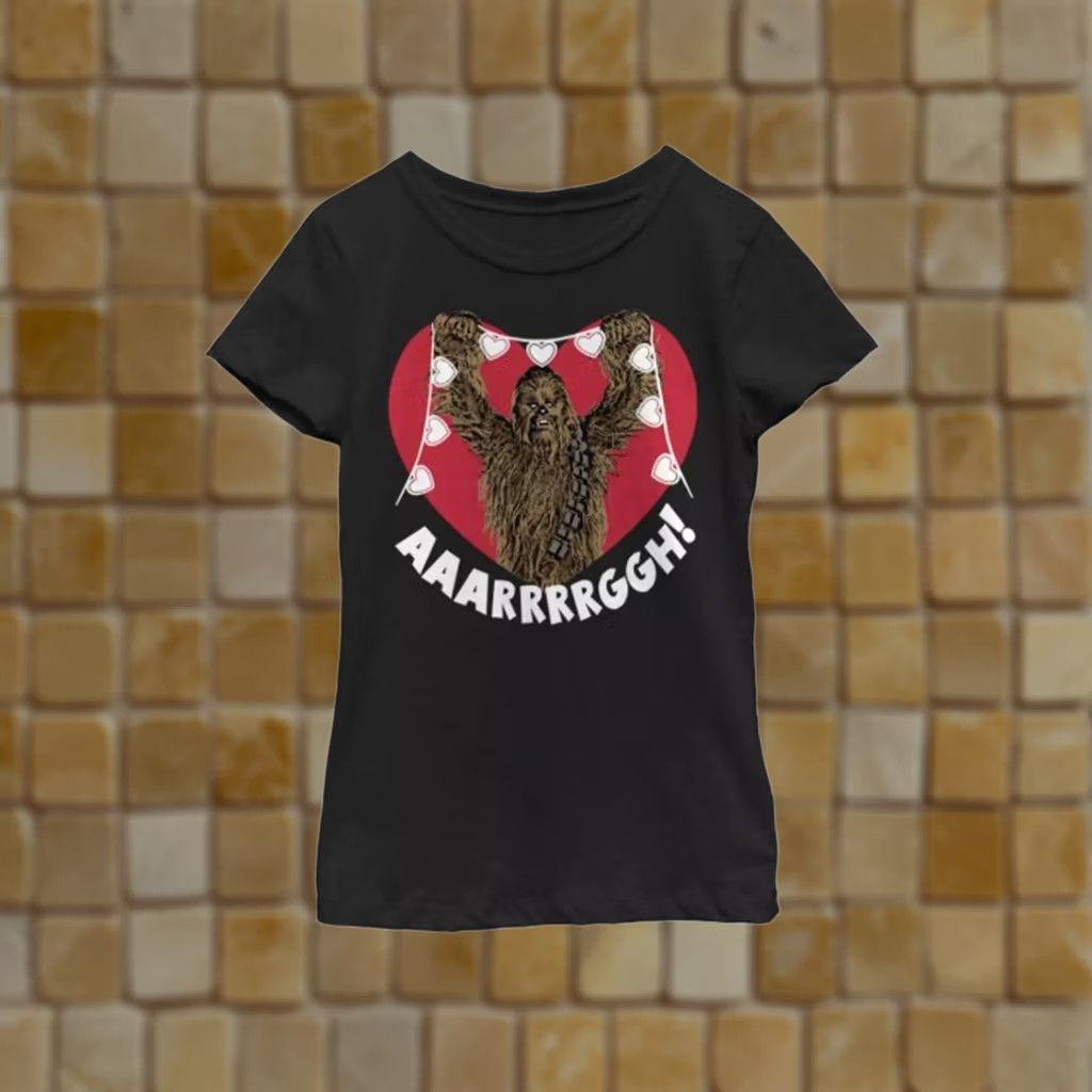 Vintage VINTAGE New Black Graphic Women's T-Shirt with Chewbacca Design 2XL Size XXL / US 16-18 / IT 52-54 - 1 Preview