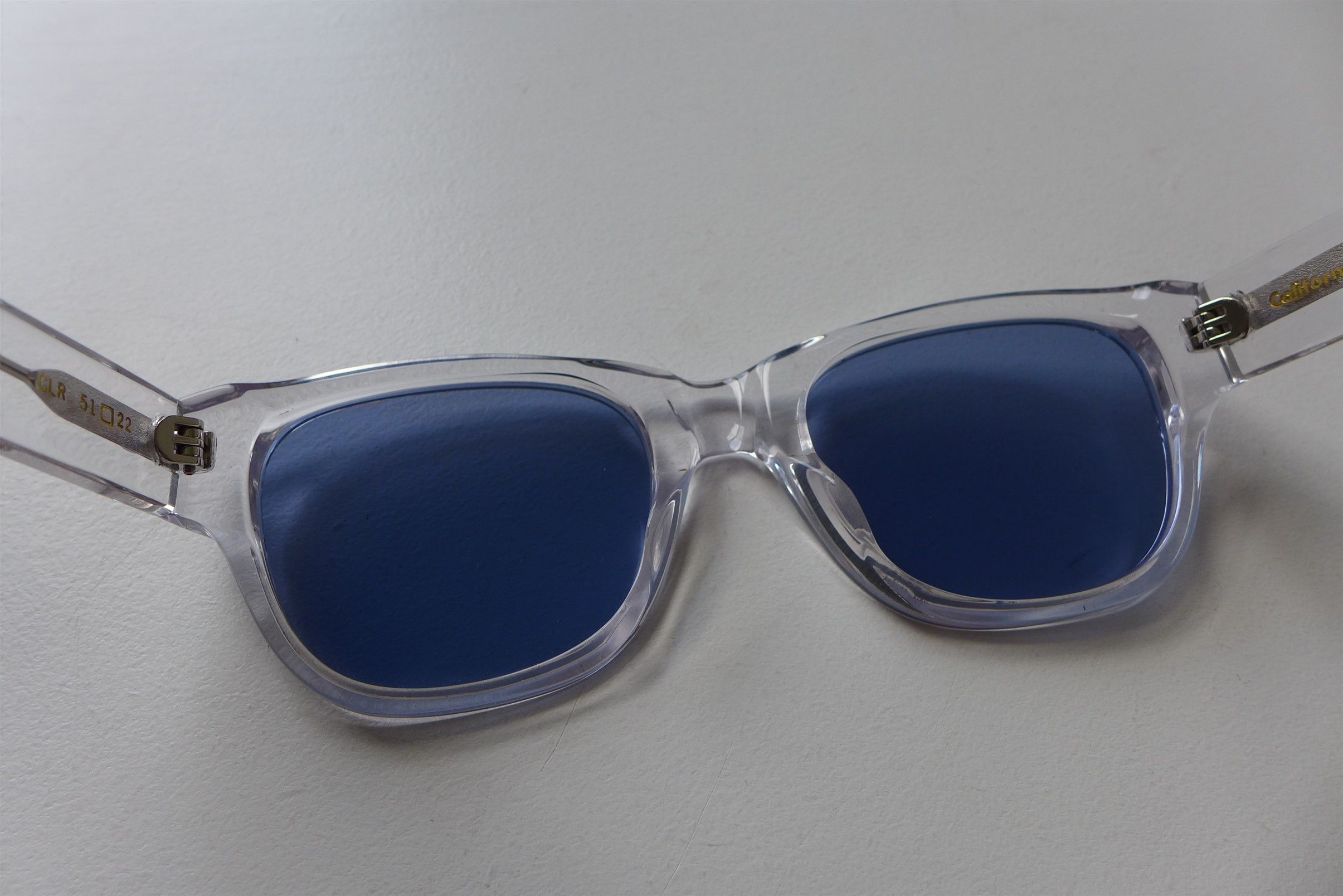 Garrett Leight GLCO x John Terzian Sunglasses -- Clear Acetate Size ONE SIZE - 7 Thumbnail