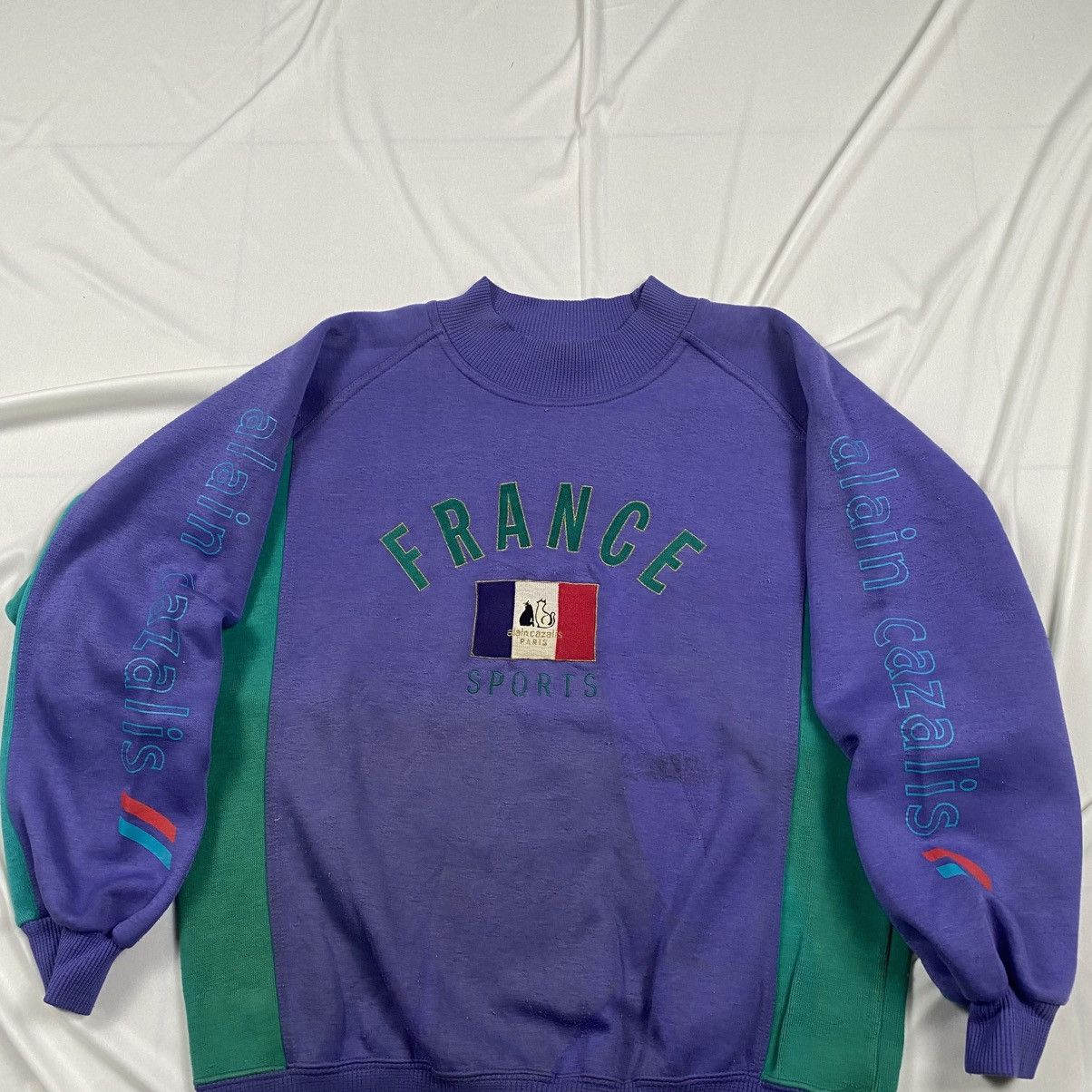 Other Vintage 90s Alain&Cazalis France Sports Crewneck Size US M / EU 48-50 / 2 - 3 Thumbnail