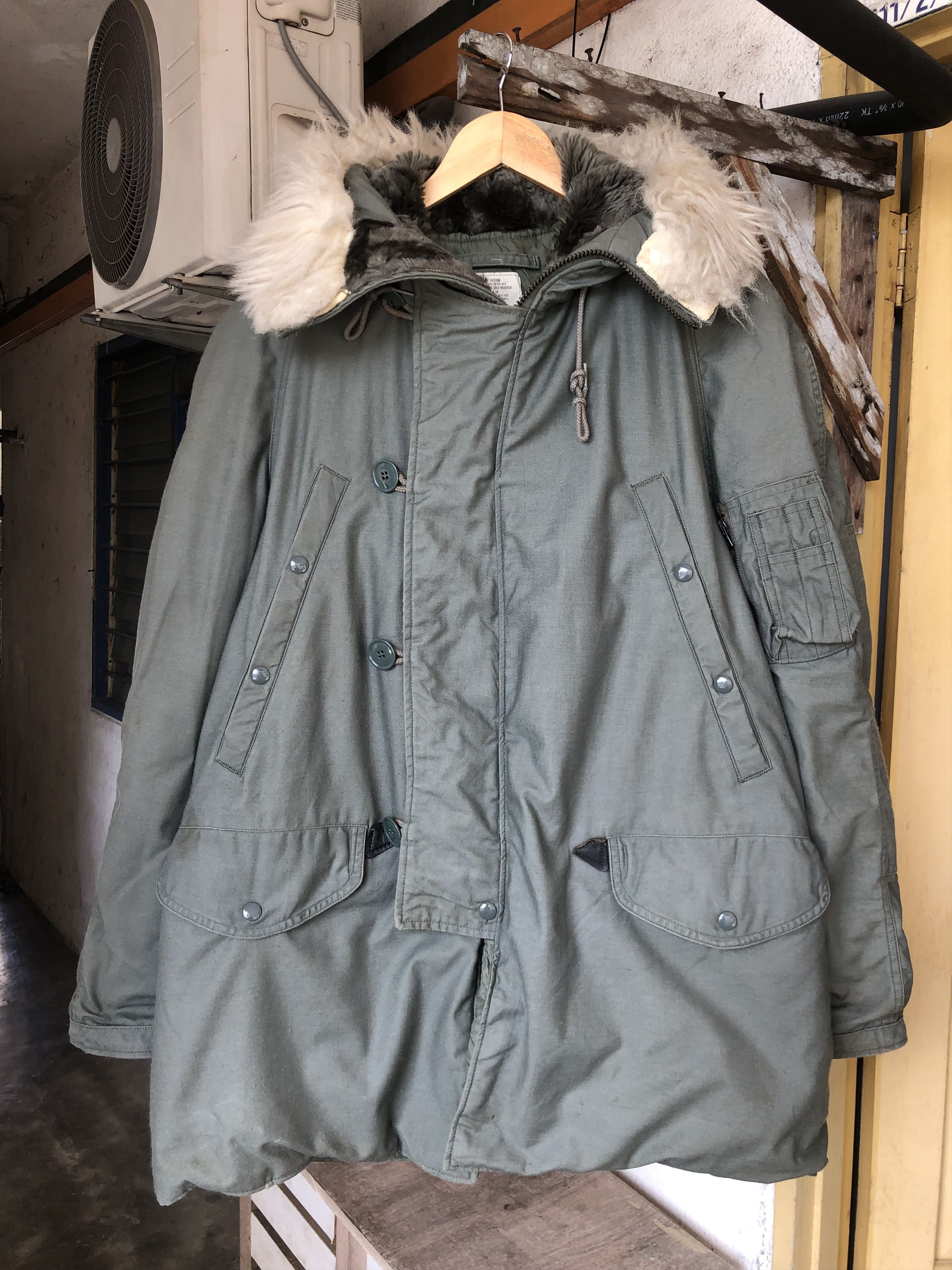 Schott Vtg 80s Schott Military N-3B Cold Weather Parka Size US M / EU 48-50 / 2 - 19 Thumbnail