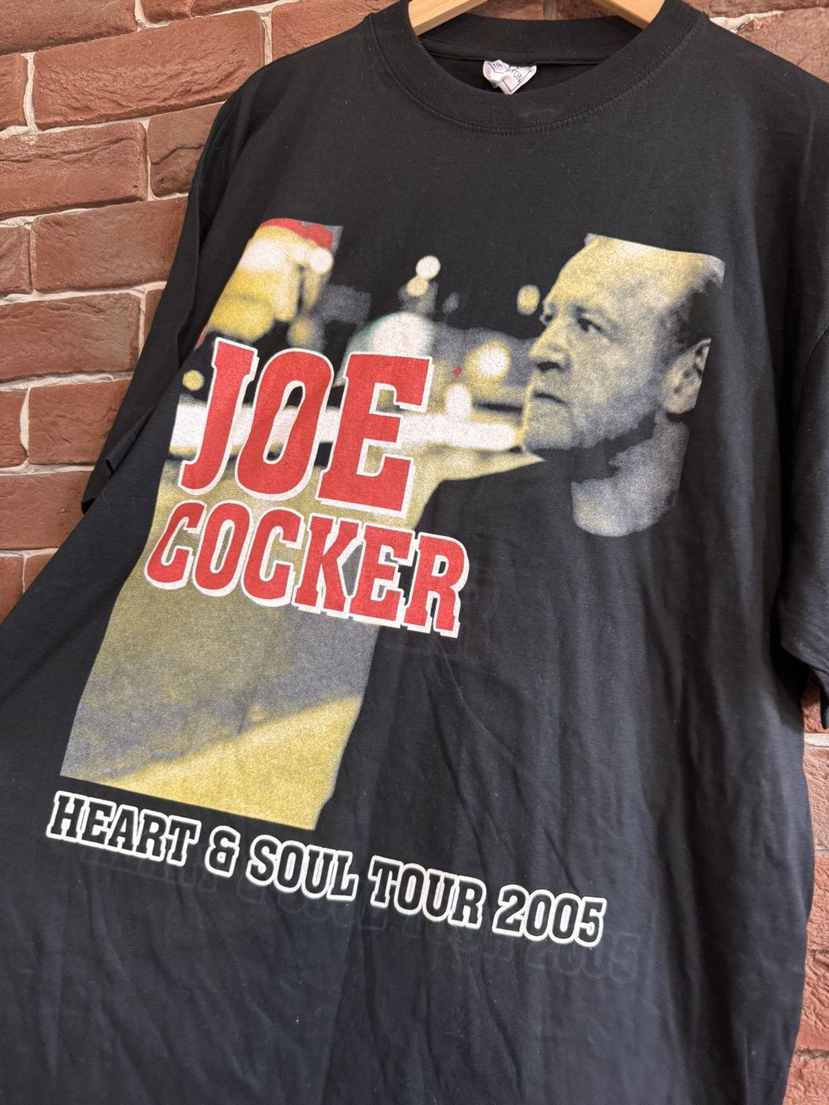 Band Tees Joe Cocker 00s Band Rock Tee Two Sided Print Rare Tour 2005 Size US XL / EU 56 / 4 - 3 Thumbnail