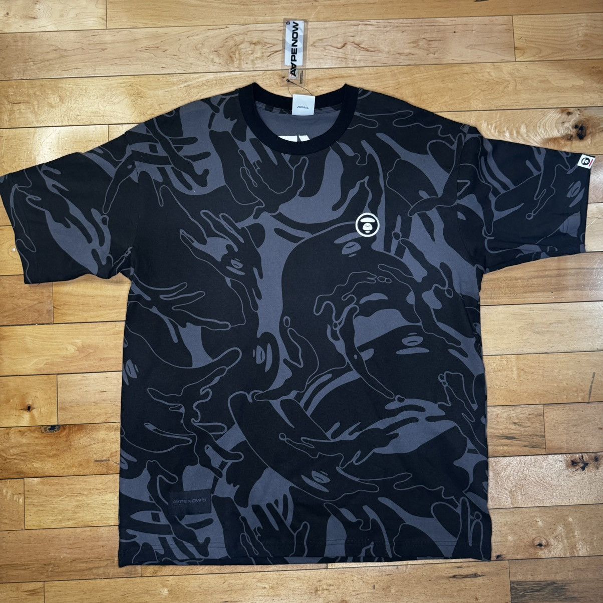 Aape × Bape AAPE BY *A BATHING APE® camouflage-print Milo cotton T-shirt Size US XL / EU 56 / 4 - 1 Thumbnail