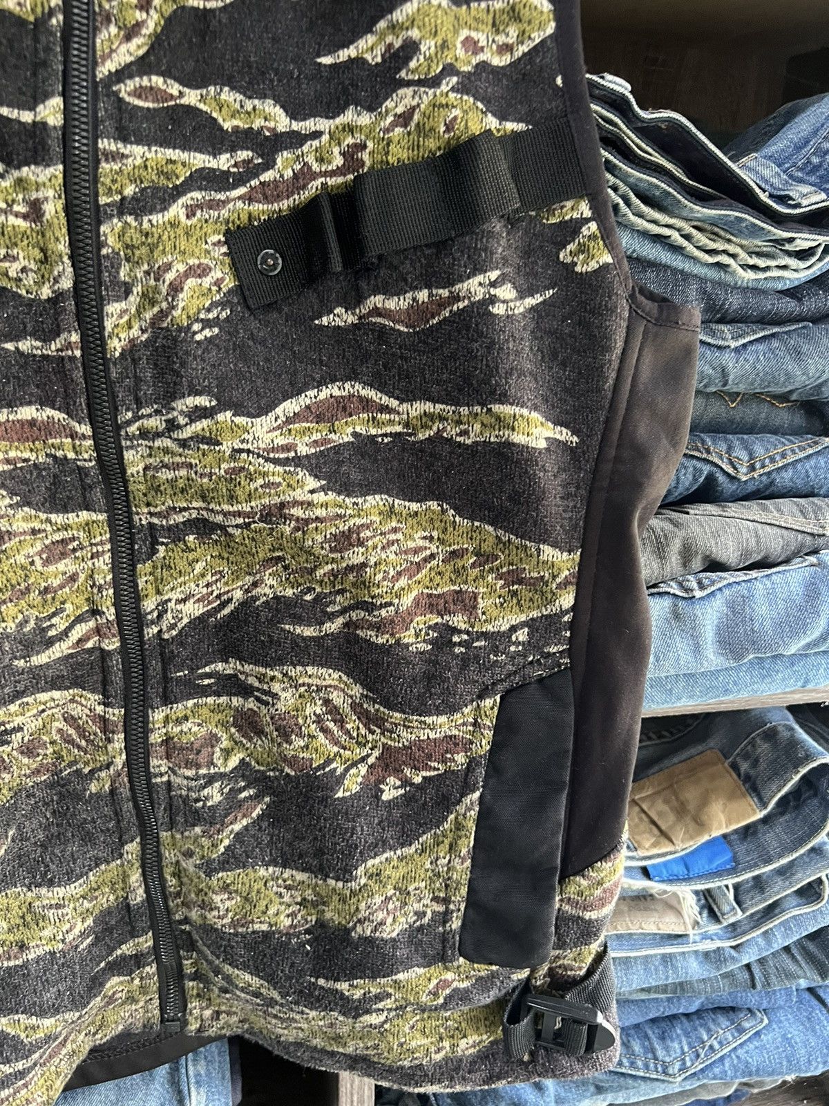 Japanese Brand 🔥Fieldcore Cordura Tiger Stripe Tactical Vest Size US S / EU 44-46 / 1 - 7 Thumbnail