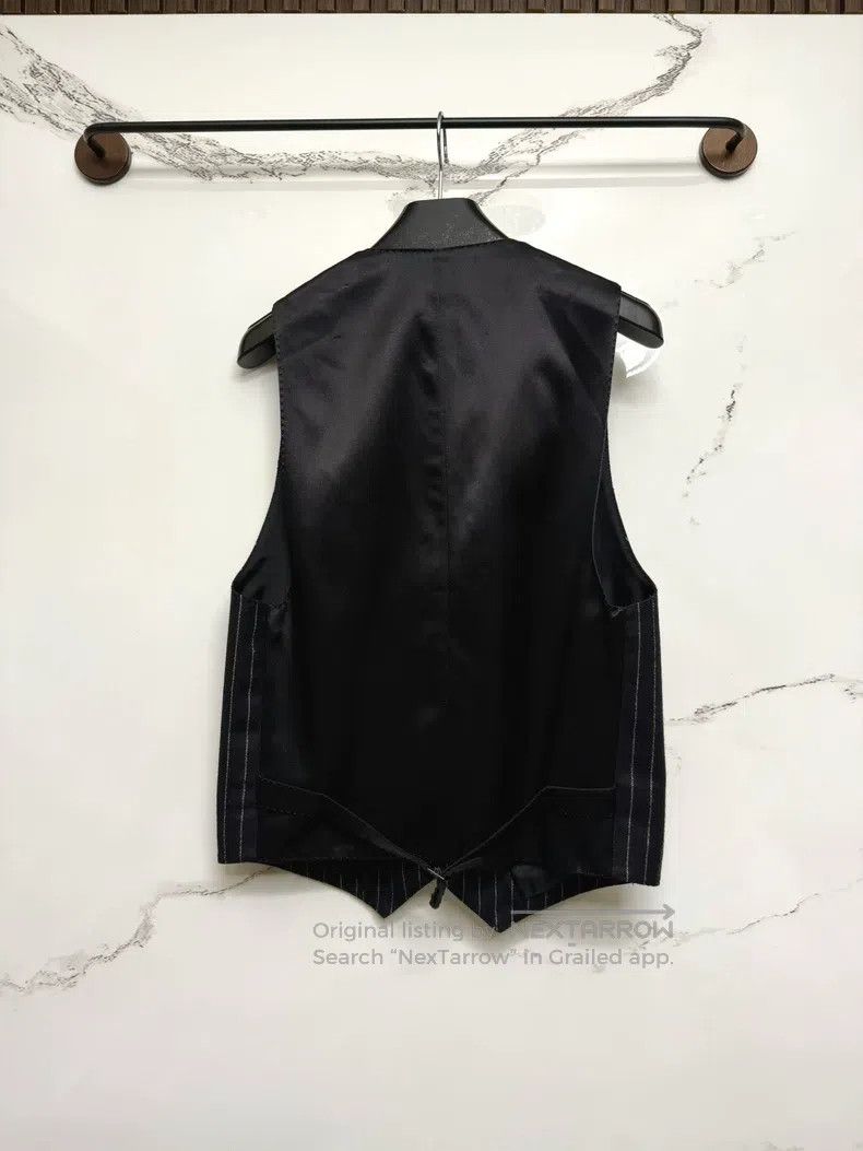Saint Laurent Paris Saint Laurent Paris Black and White Striped Vest Size US S / EU 44-46 / 1 - 4 Thumbnail