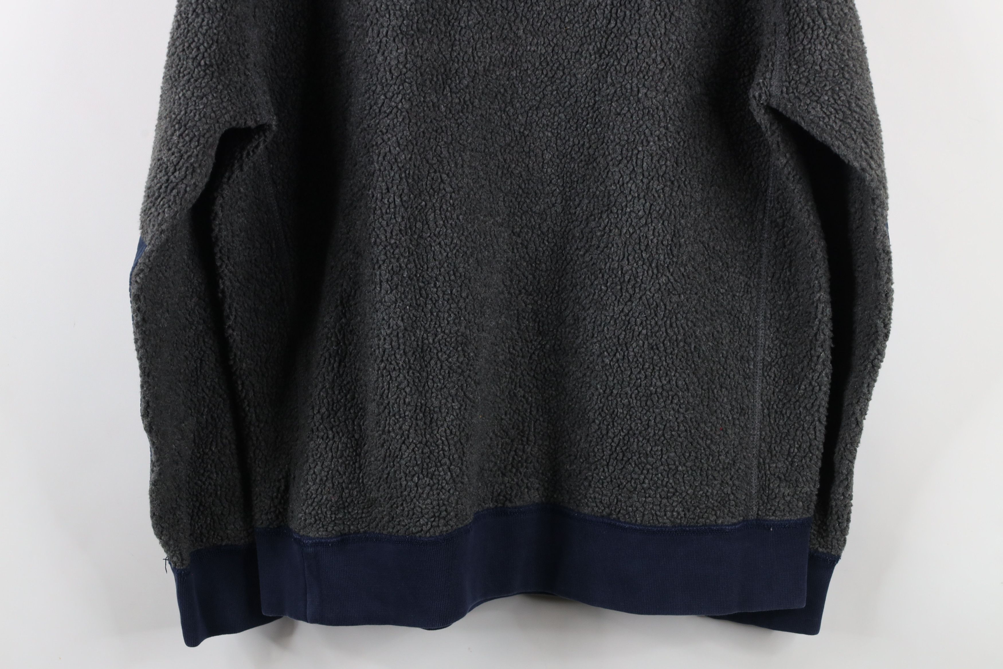 J.Crew × Vintage Vintage Y2K J Crew Pile Fleece Half Zip Pullover Sweater Size US L / EU 52-54 / 3 - 13 Thumbnail