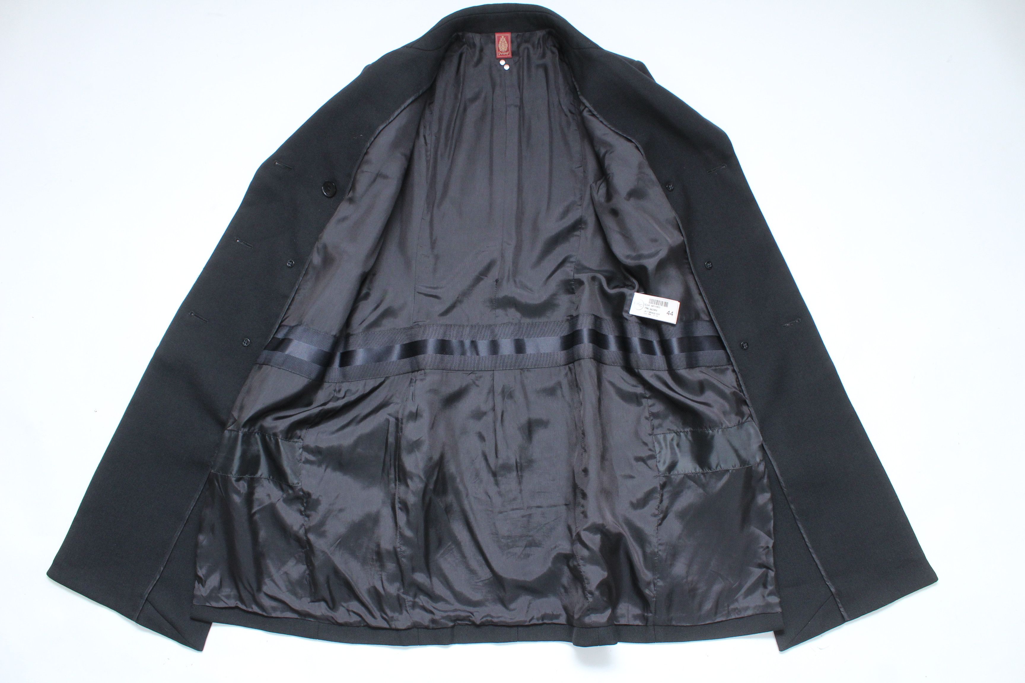 Dondup Dondup Black Wool Double-Breasted Coat Made in Italy Size M / US 6-8 / IT 42-44 - 8 Thumbnail