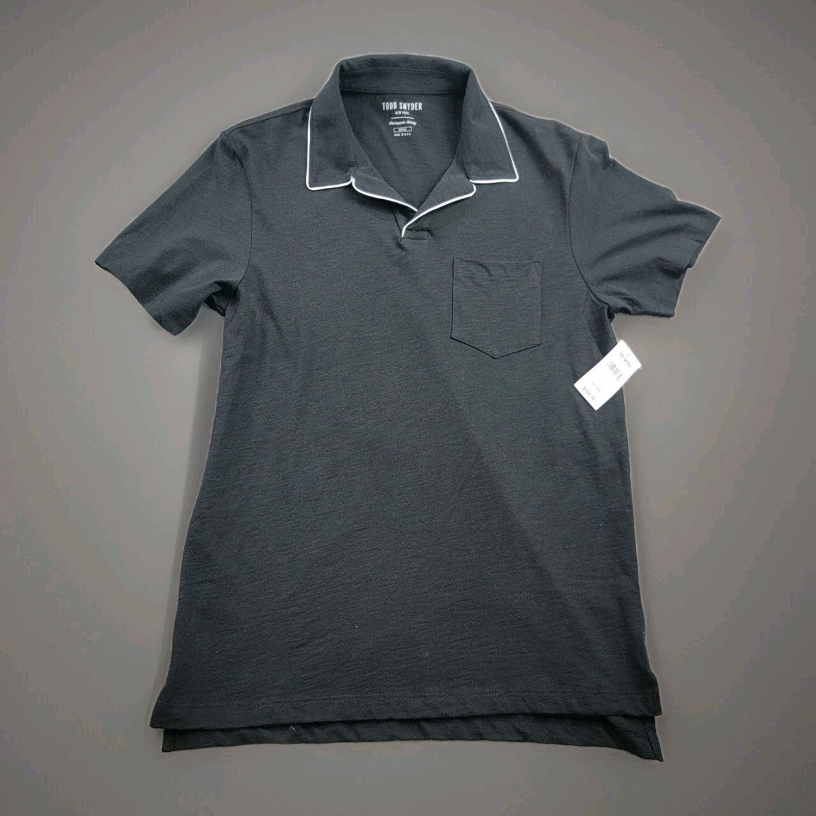 Todd Snyder Todd Snyder Montauk Tipped Polo Shirt Homespun Slub Preppy Size US S / EU 44-46 / 1 - 1 Thumbnail